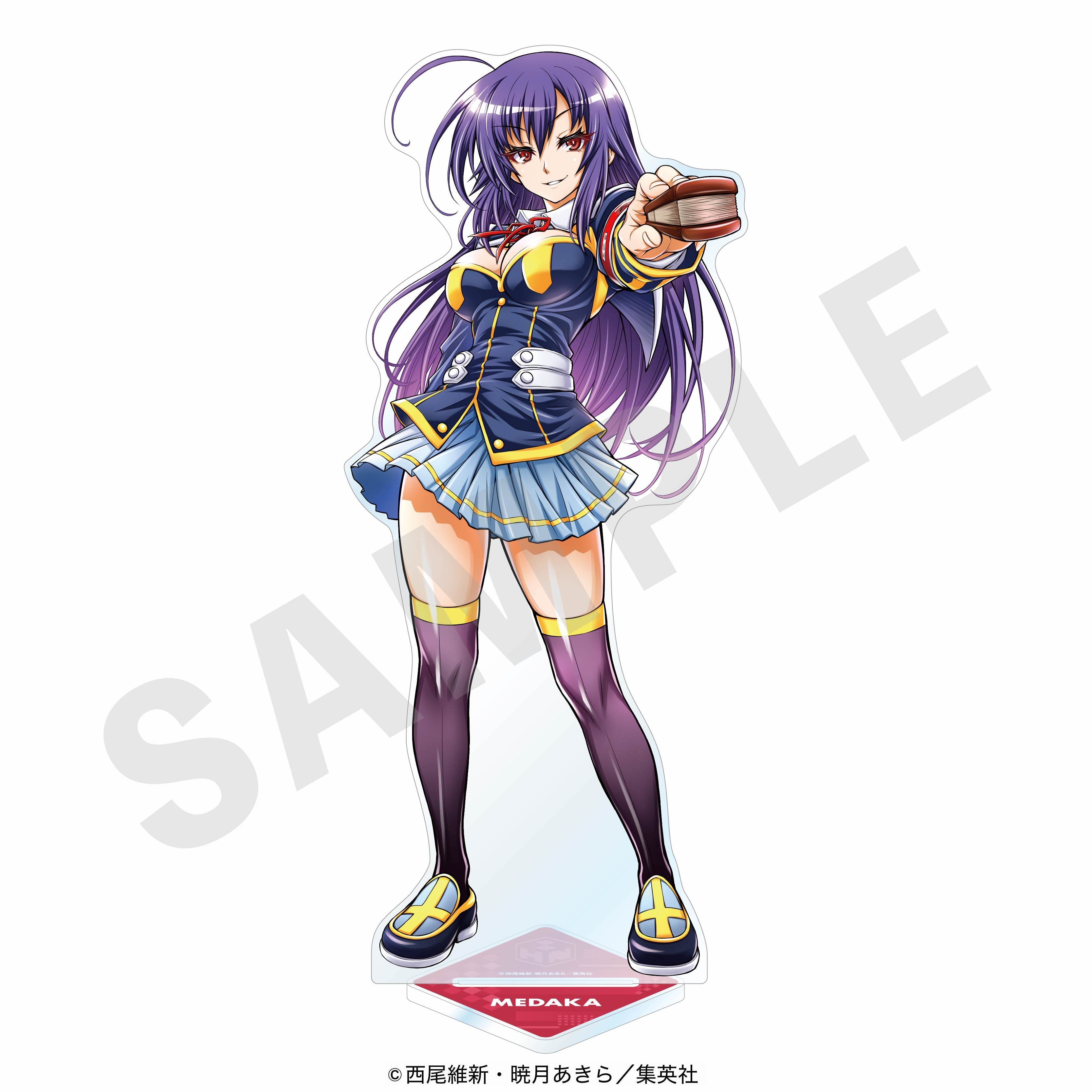 「めだかボックス」特大アクリルスタンド 黒神めだか の商品画像1枚目です