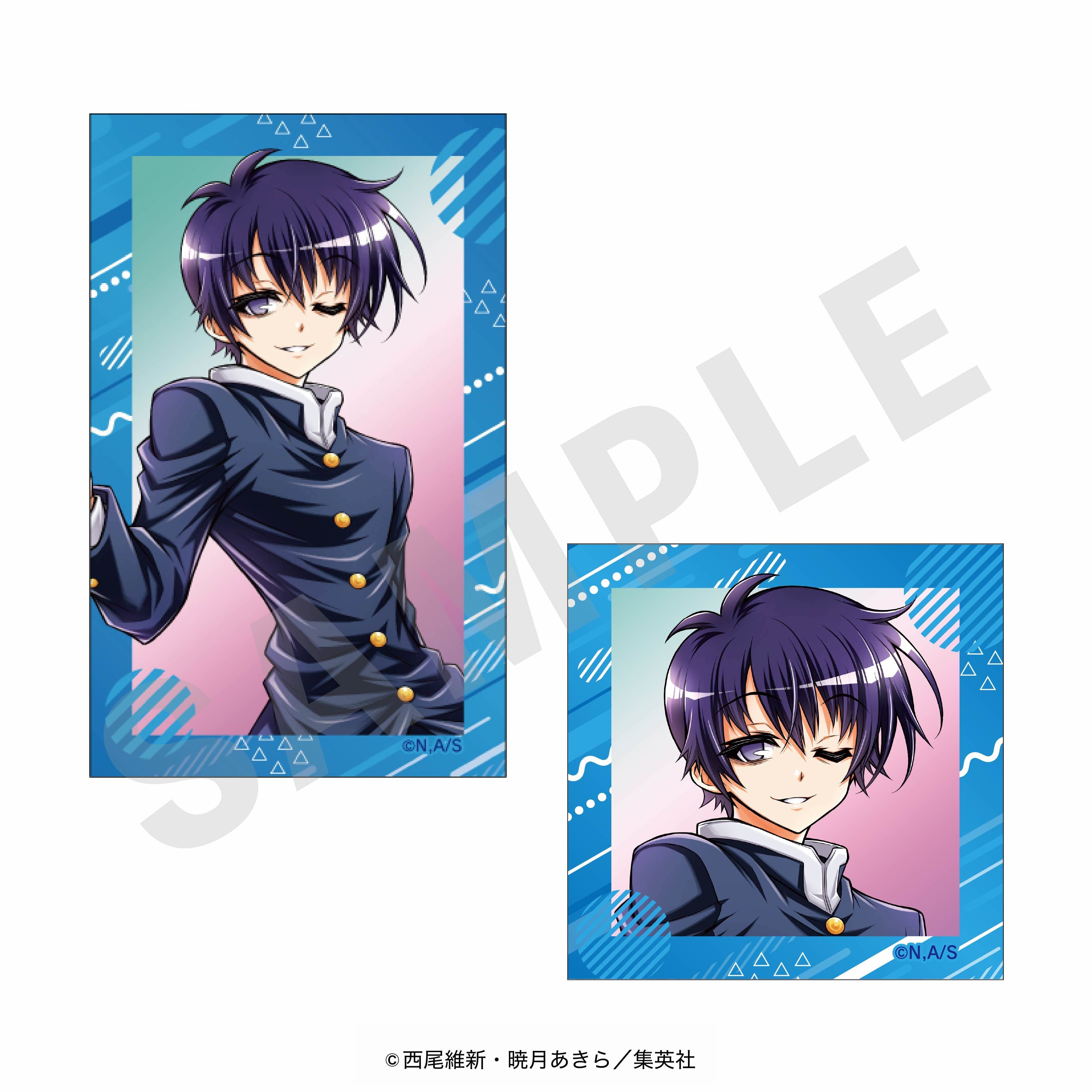 「めだかボックス」オーロラステッカーセット 球磨川禊 の商品画像1枚目です