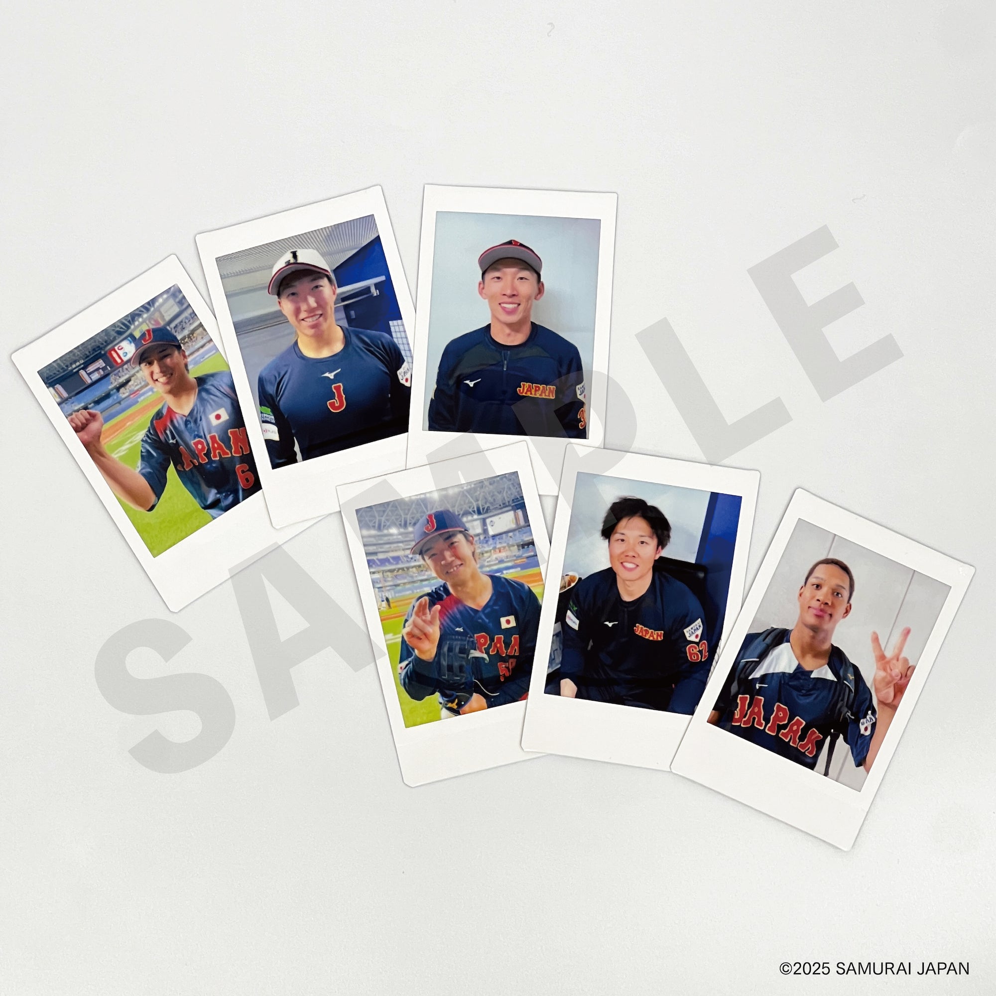 「野球日本代表 侍ジャパン」2025年3月出場選手 シークレットチェキ™ vol.1(全16種)