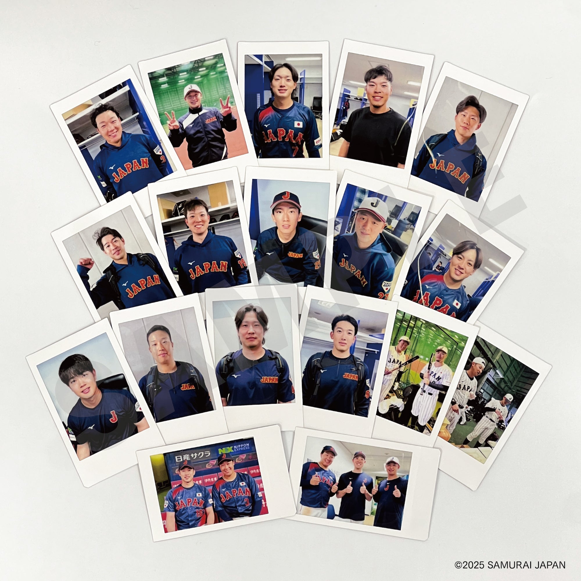 「野球日本代表 侍ジャパン」2025年3月出場選手 シークレットチェキ™ vol.2(全18種)