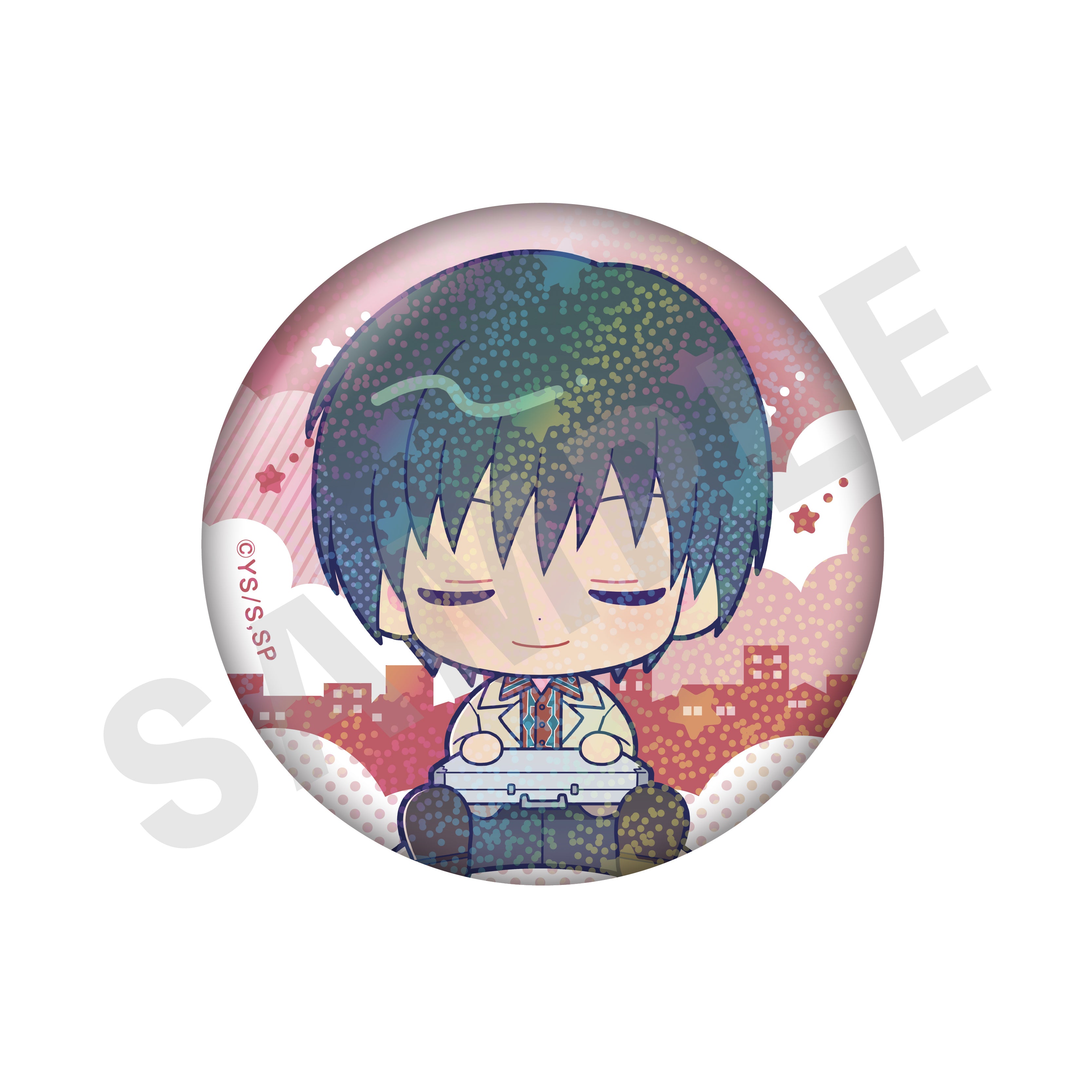 SAKAMOTO DAYS のグッズ、南雲の缶バッジの画像です