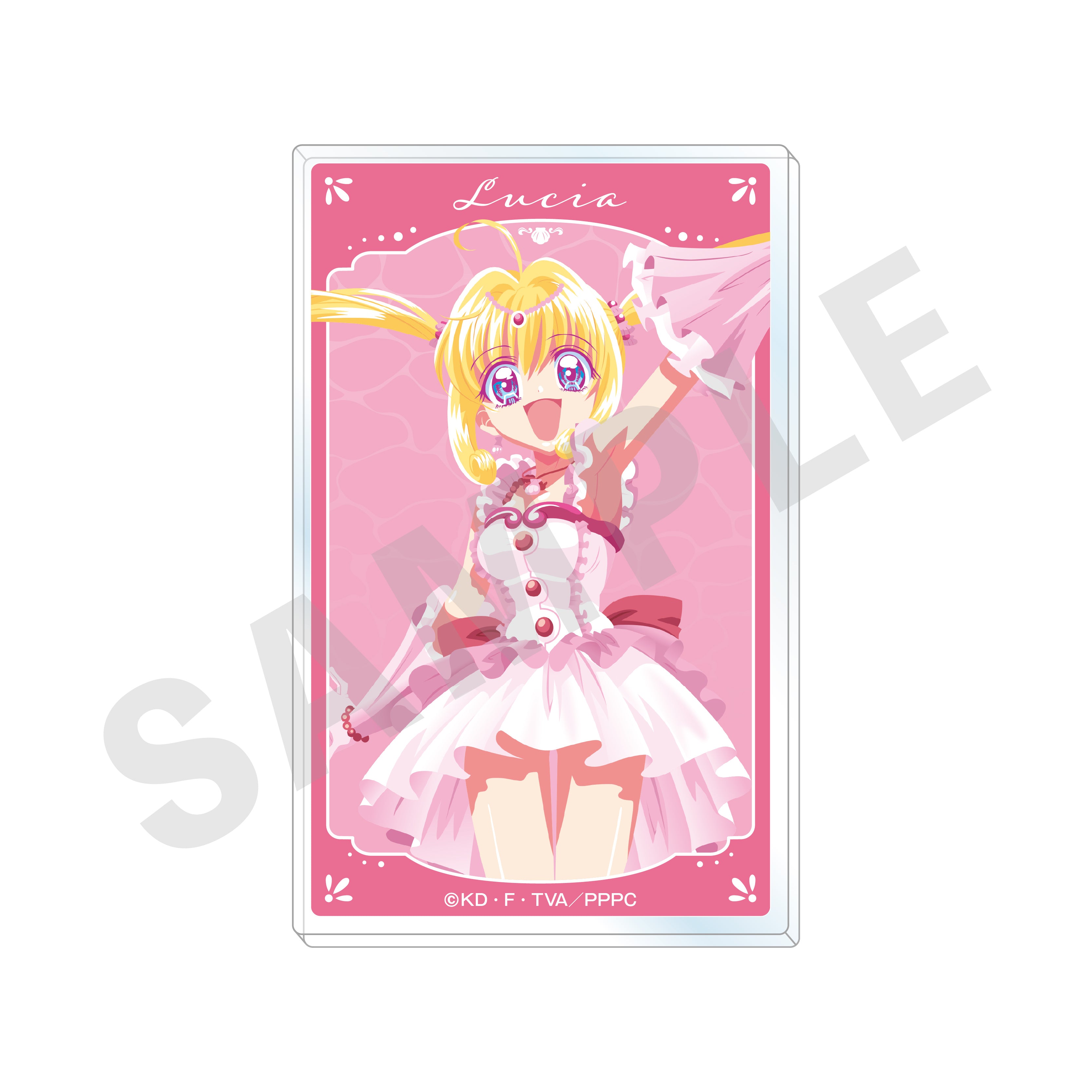 ぴちぴちピッチ ~favorite series~のグッズ、アクリルカードの2枚目の画像です