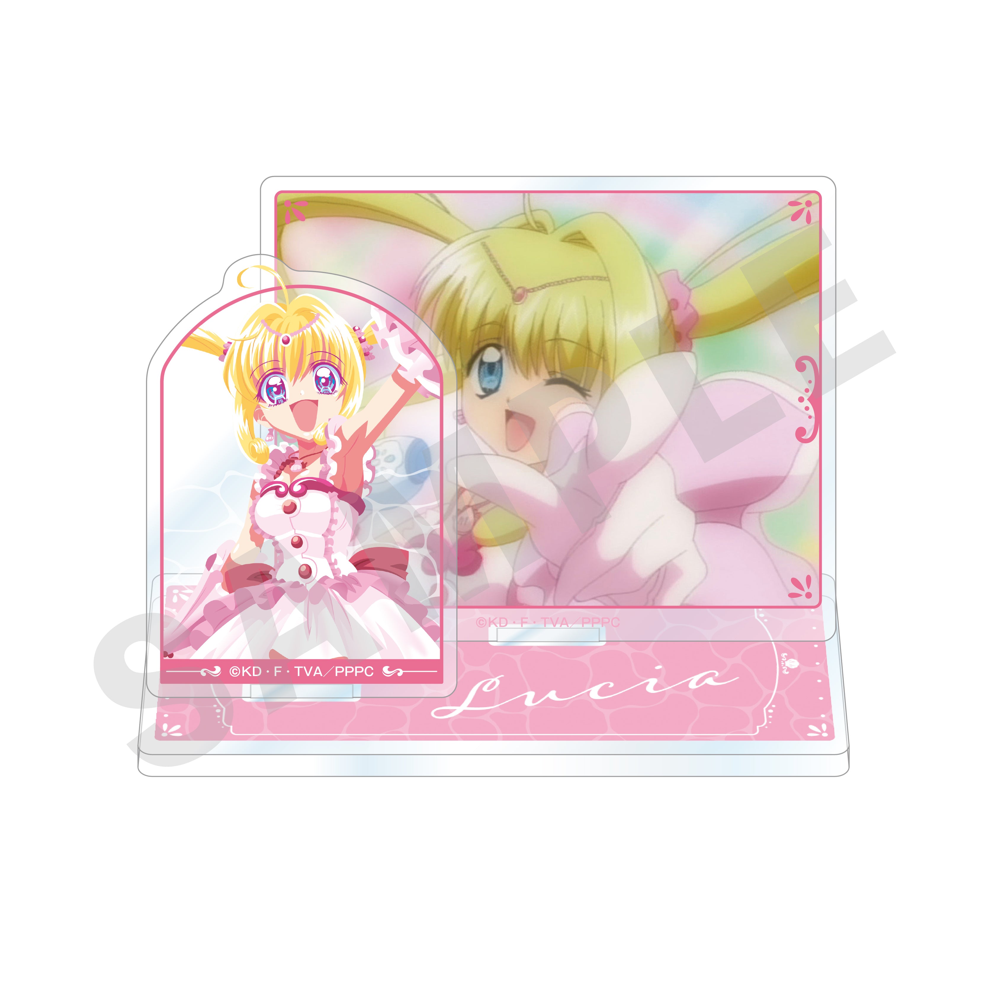 ぴちぴちピッチ ~favorite series~のグッズ、るちあのアクリルジオラマの画像です