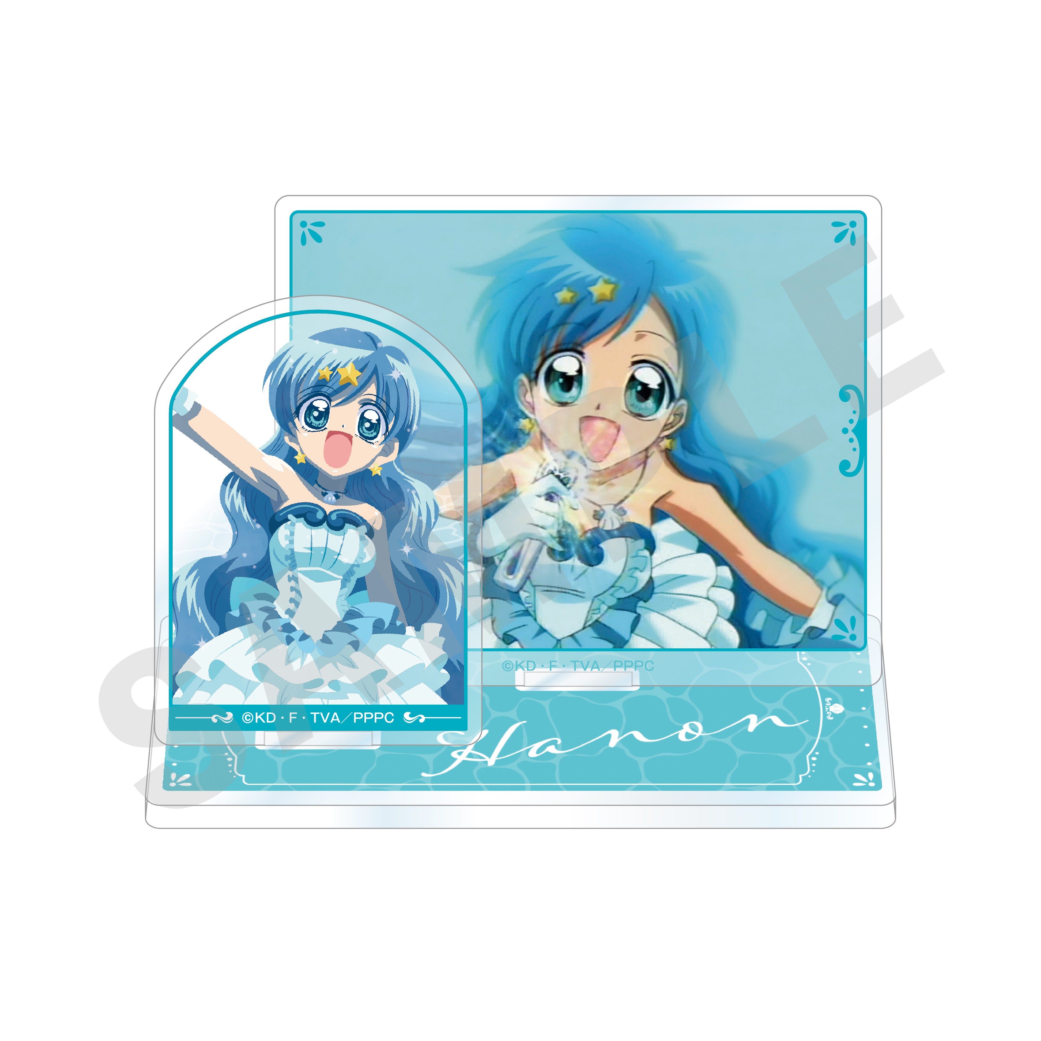 ぴちぴちピッチ ~favorite series~のグッズ、波音のアクリルジオラマの画像です