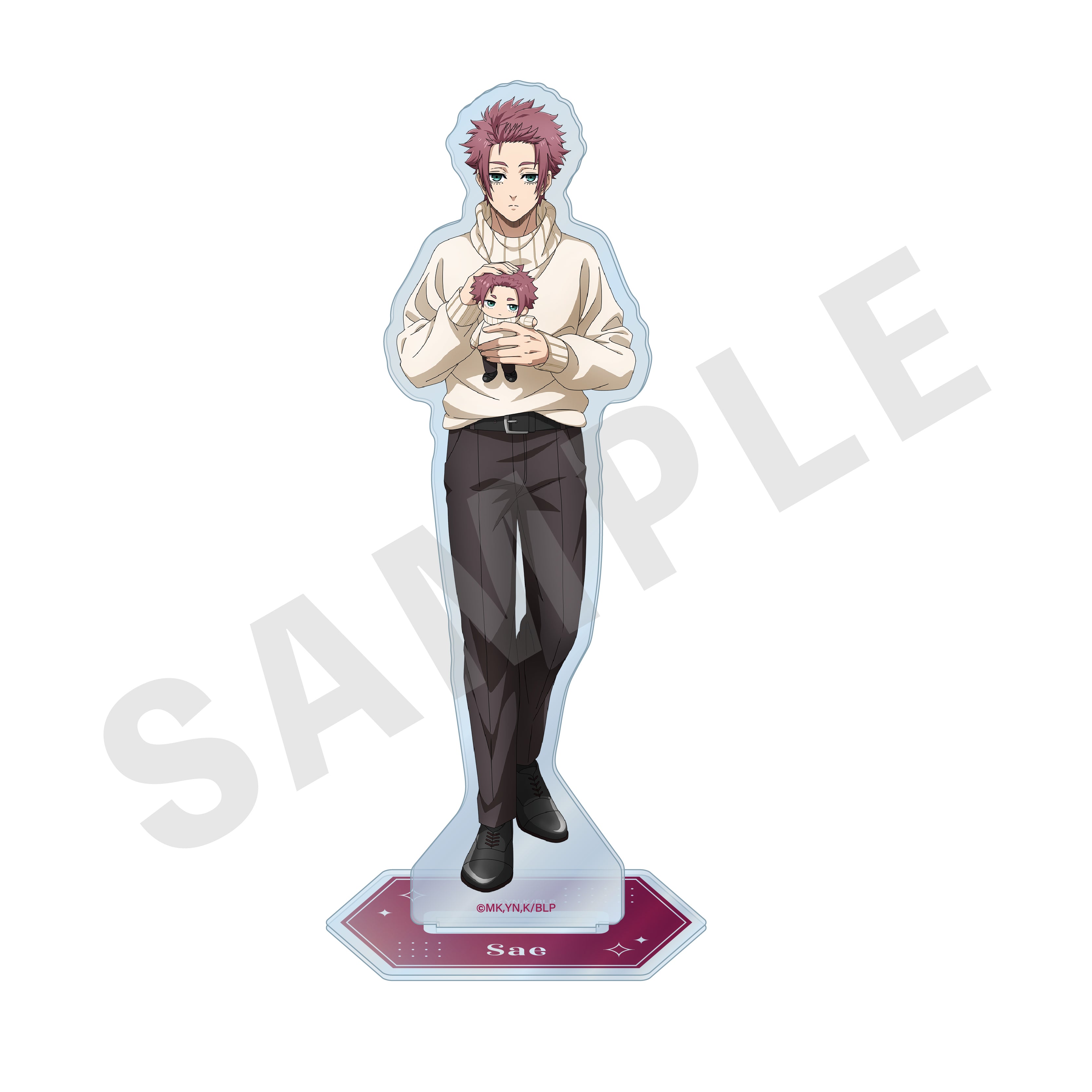 ブルーロック のグッズ、糸師冴のアクリルスタンドの画像です