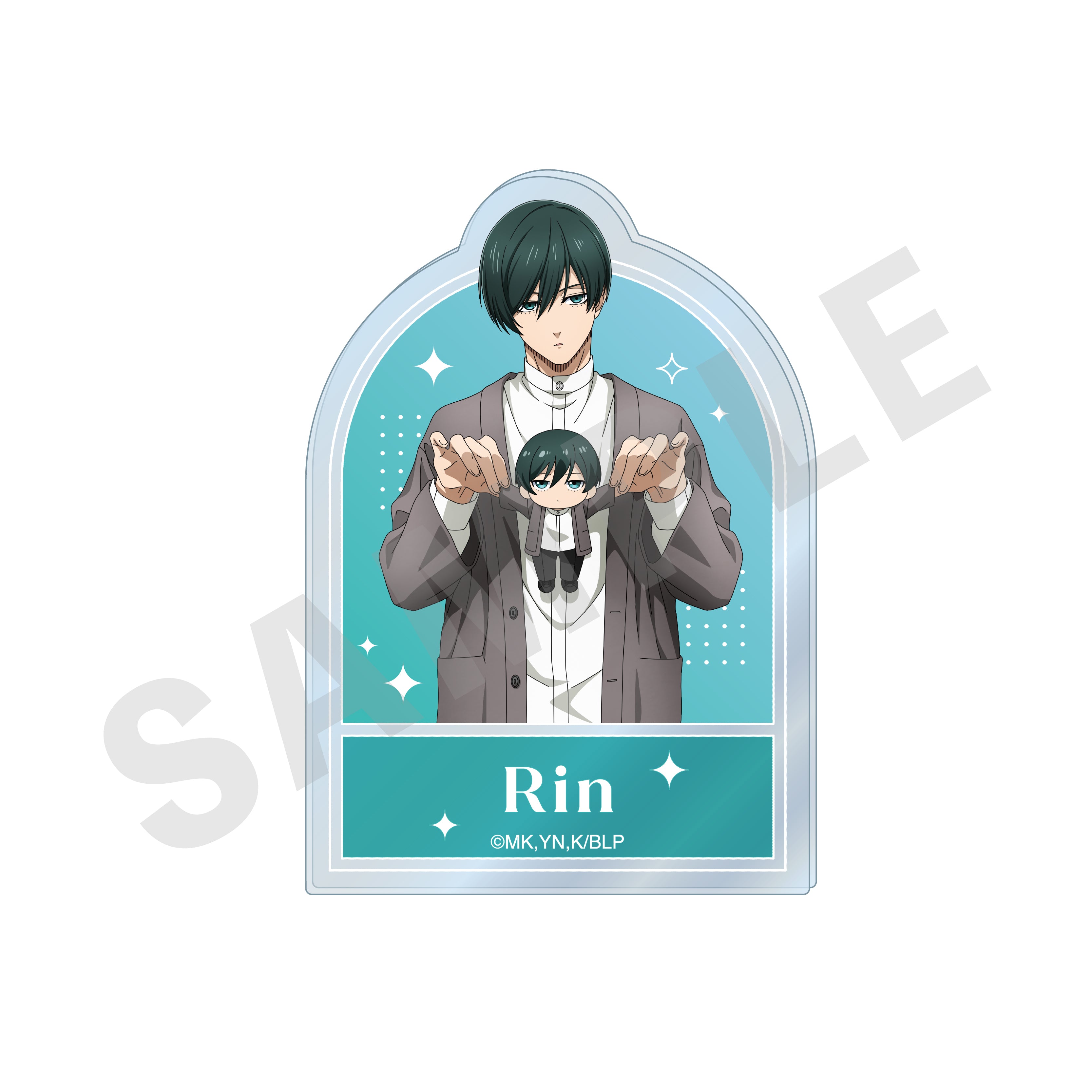 ブルーロック だっこシリーズ 糸師凛　缶バッジ ホログラムカード 特典 ブルーロック2期 ビッグホログラム缶バッジ／糸師 凛: キャラグッズ