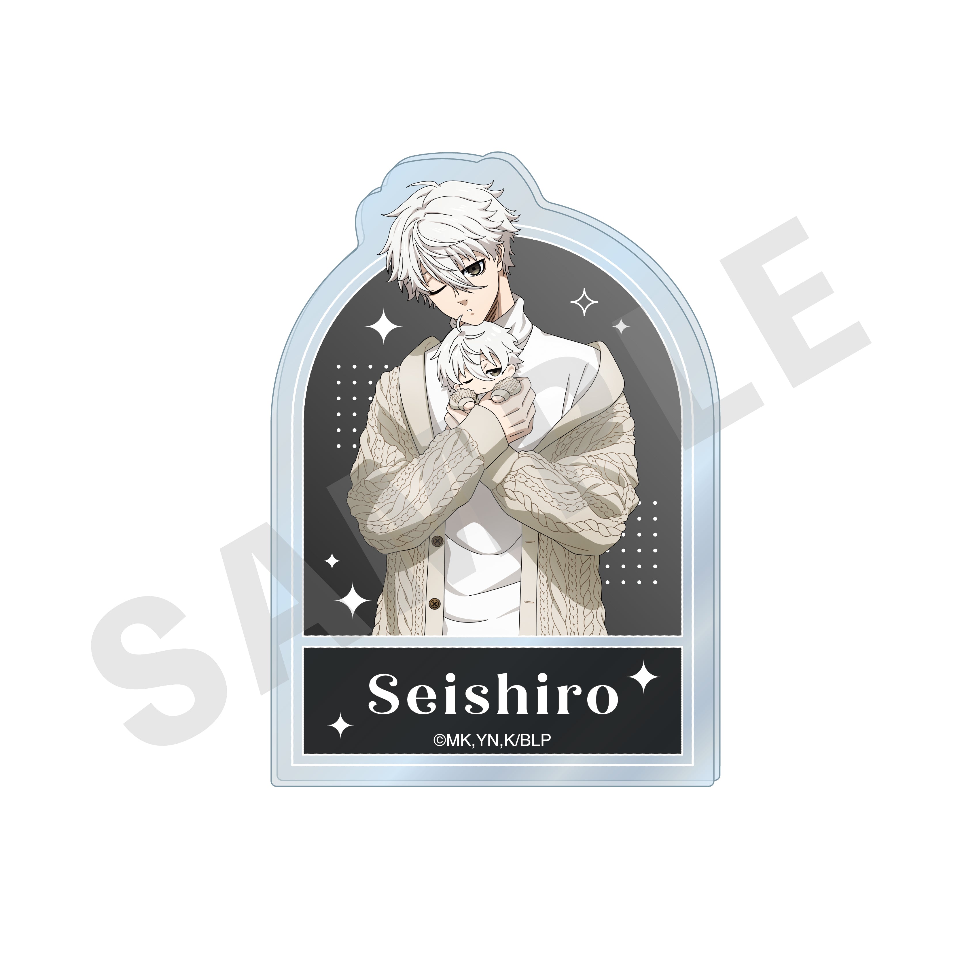 ブルーロック のグッズ、凪誠士郎のお名前バッジの画像です