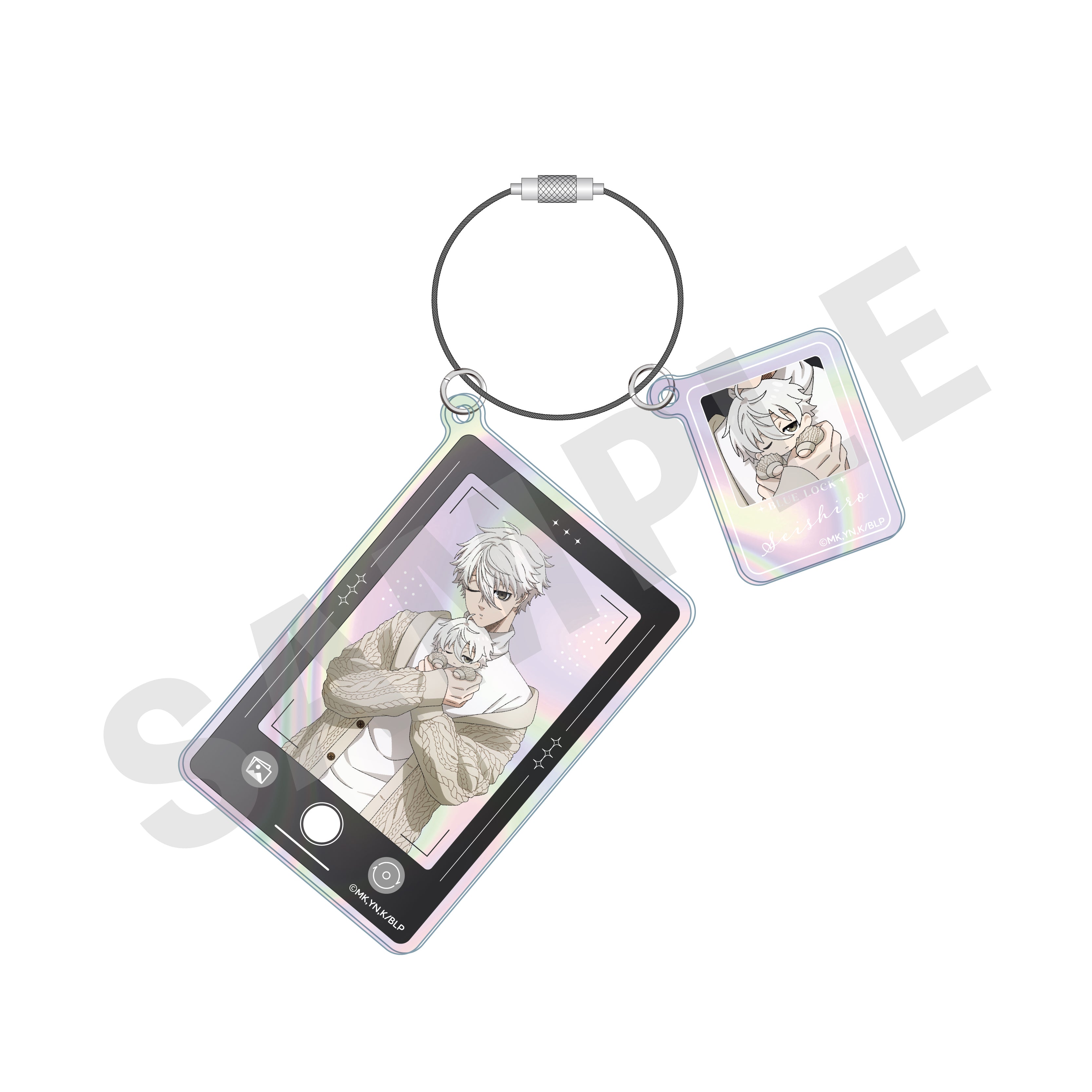 ブルーロック のグッズ、凪誠士郎のアクリルキーホルダーの画像です