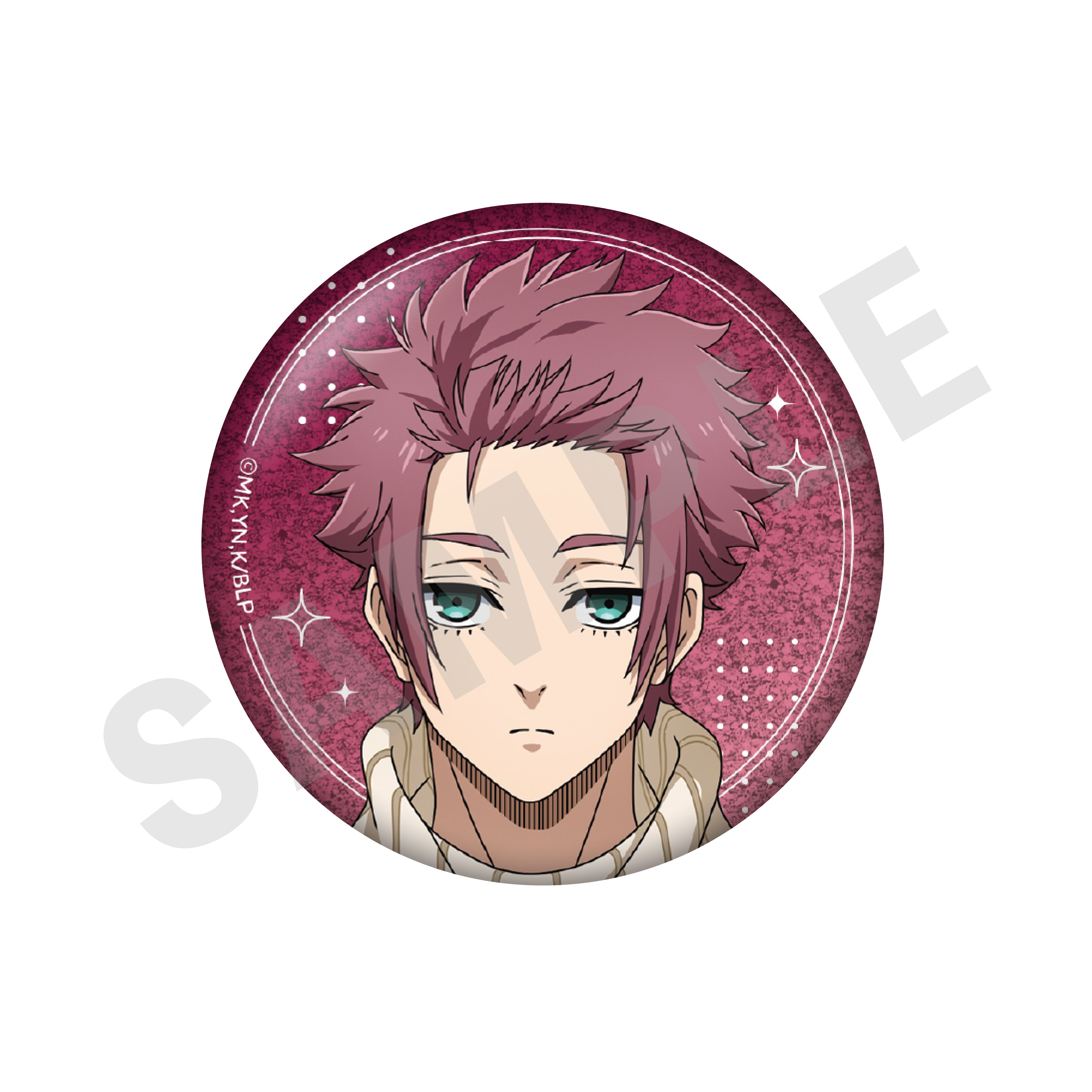 ブルーロック のグッズ、糸師冴の缶バッジの画像です