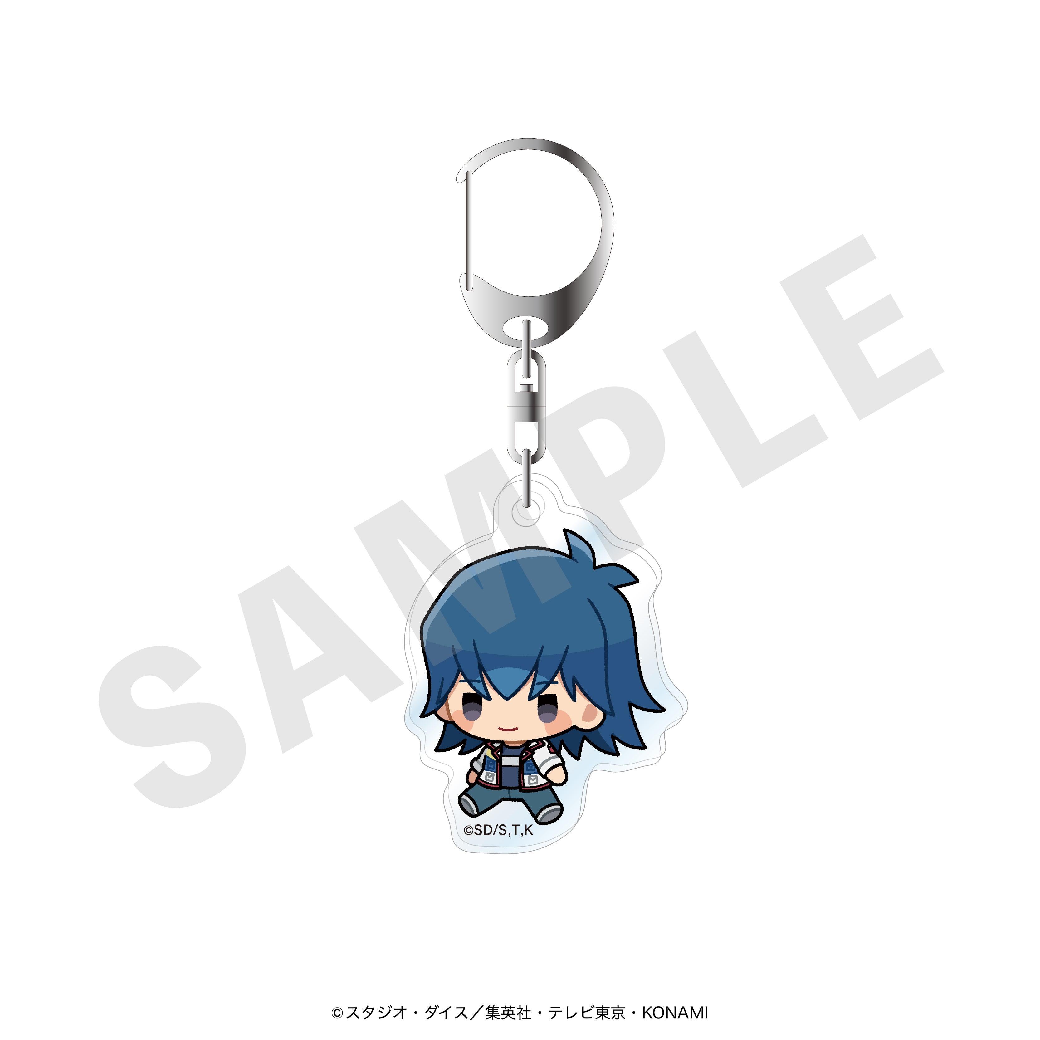 遊☆戯☆王5D's のグッズ、ブルーノのキーホルダーの画像です