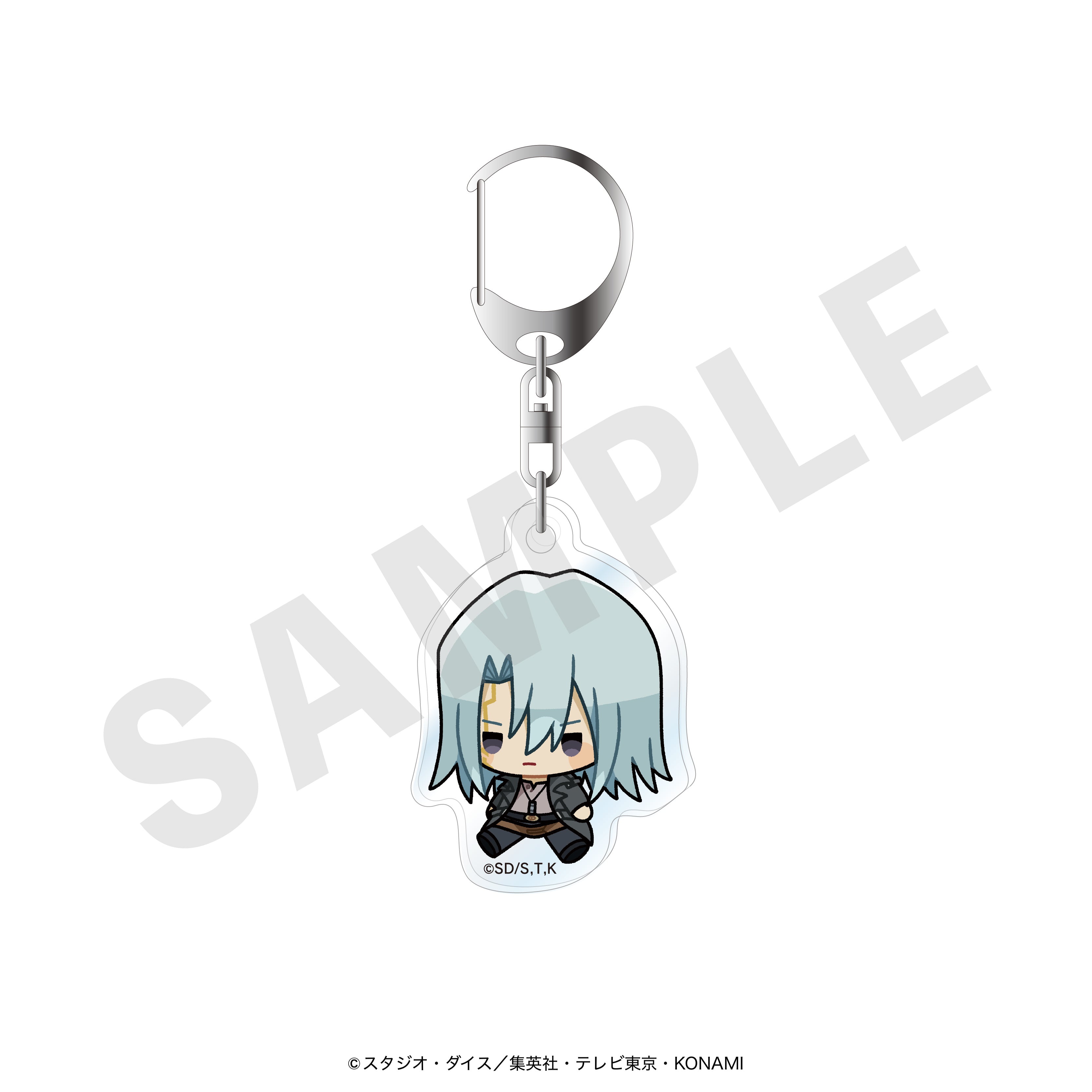 遊☆戯☆王5D's のグッズ、鬼柳京介のキーホルダーの画像です