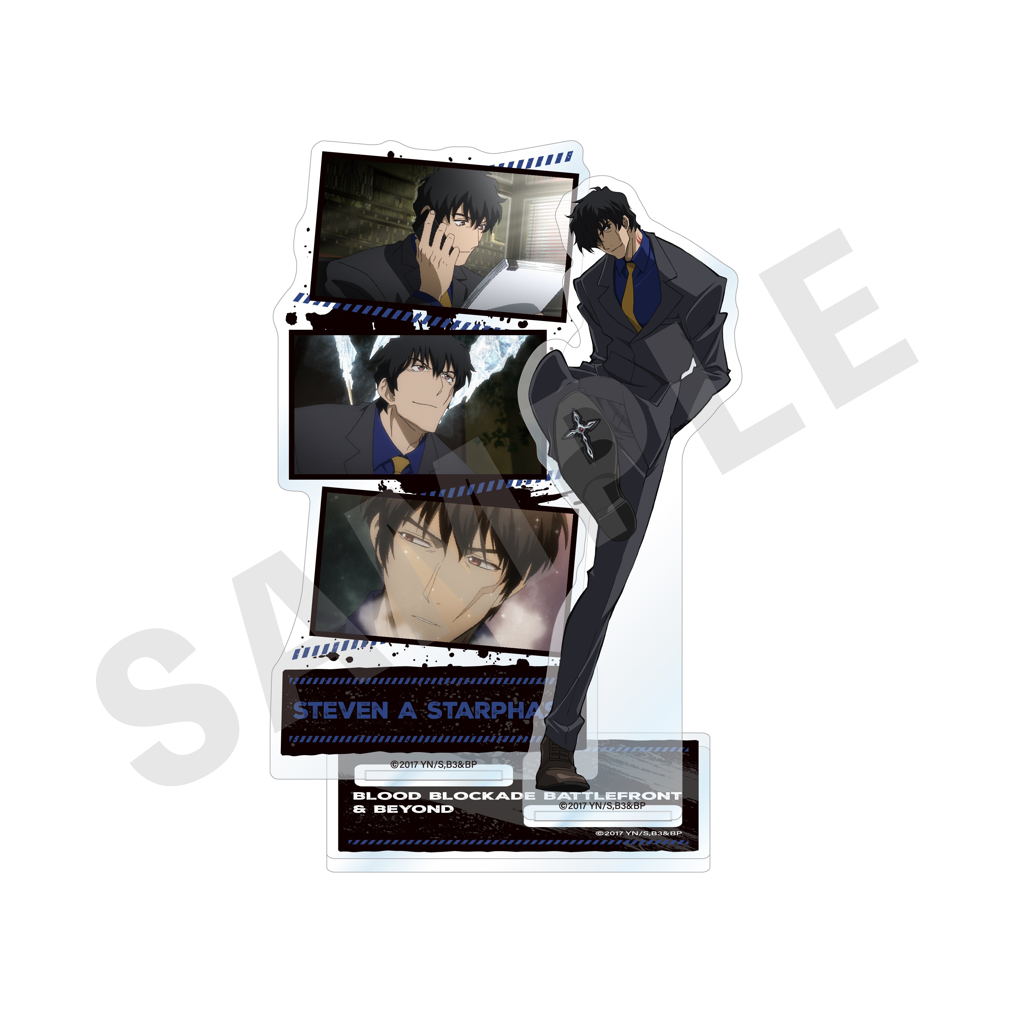 血界戦線 & BEYOND ~favorite series~のグッズ、スティーブン・A・スターフェイズのアクリルスタンドの画像です