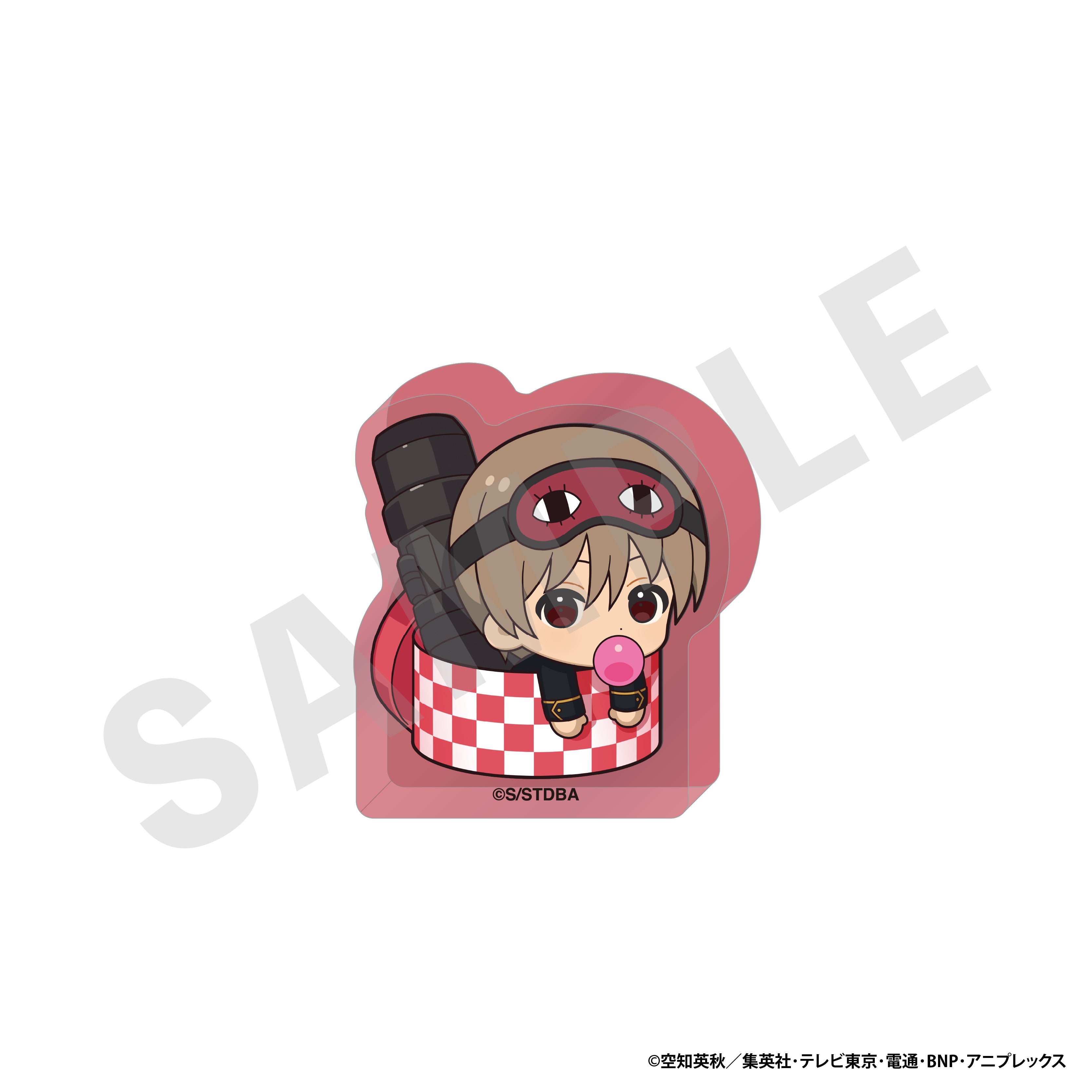 銀魂 のグッズ、沖田総悟のアクリルブロックの画像です