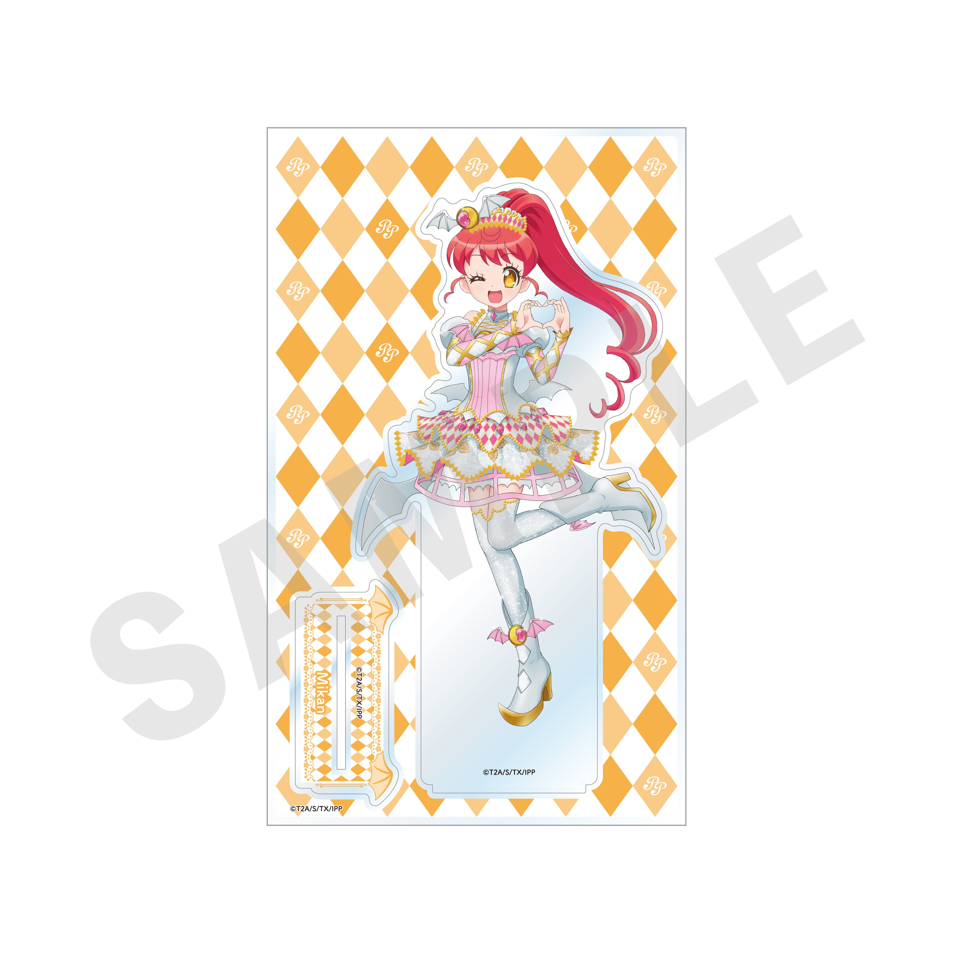 プリパラ のグッズ、白玉みかんのアクリルスタンドの2枚目の画像です