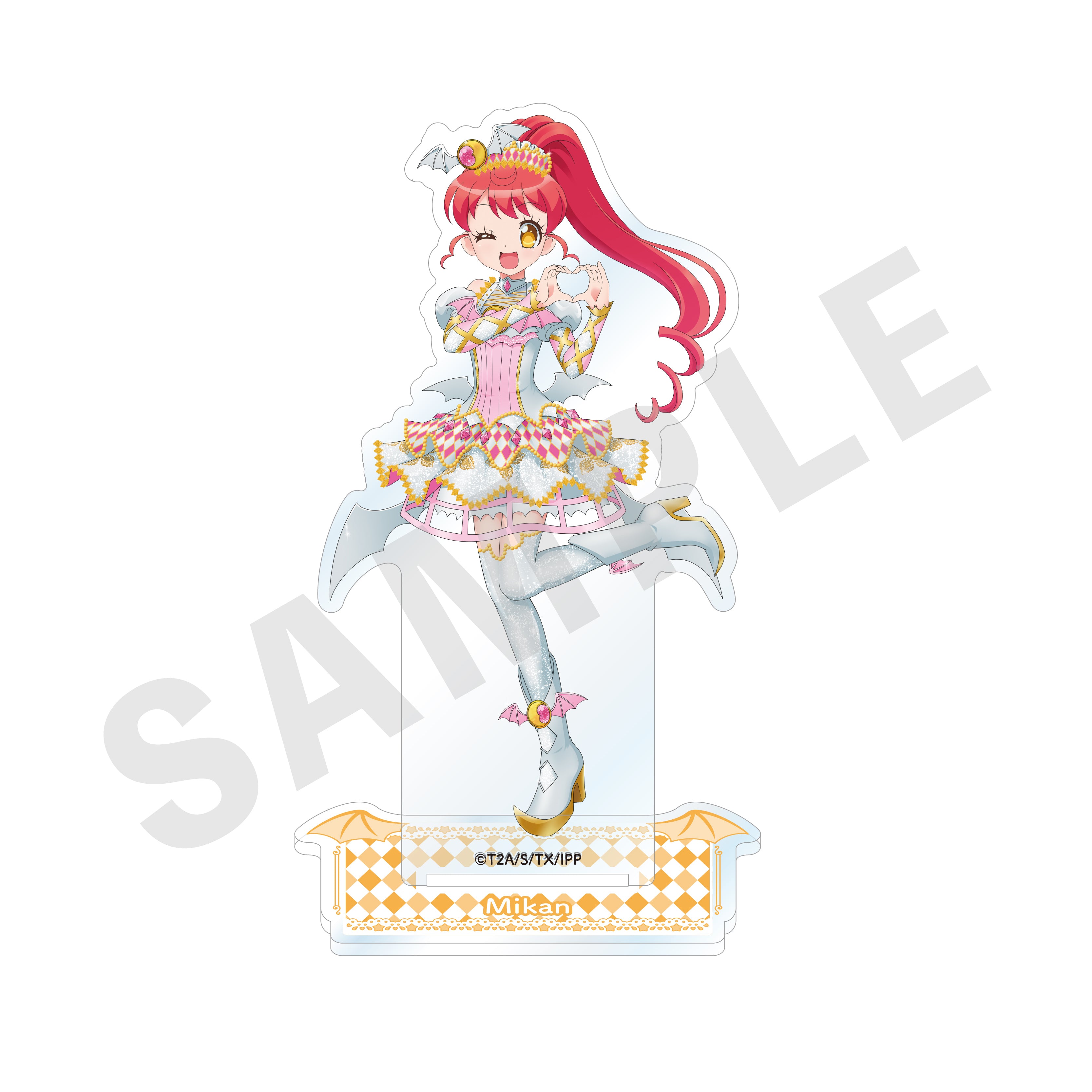 プリパラ のグッズ、白玉みかんのアクリルスタンドの画像です