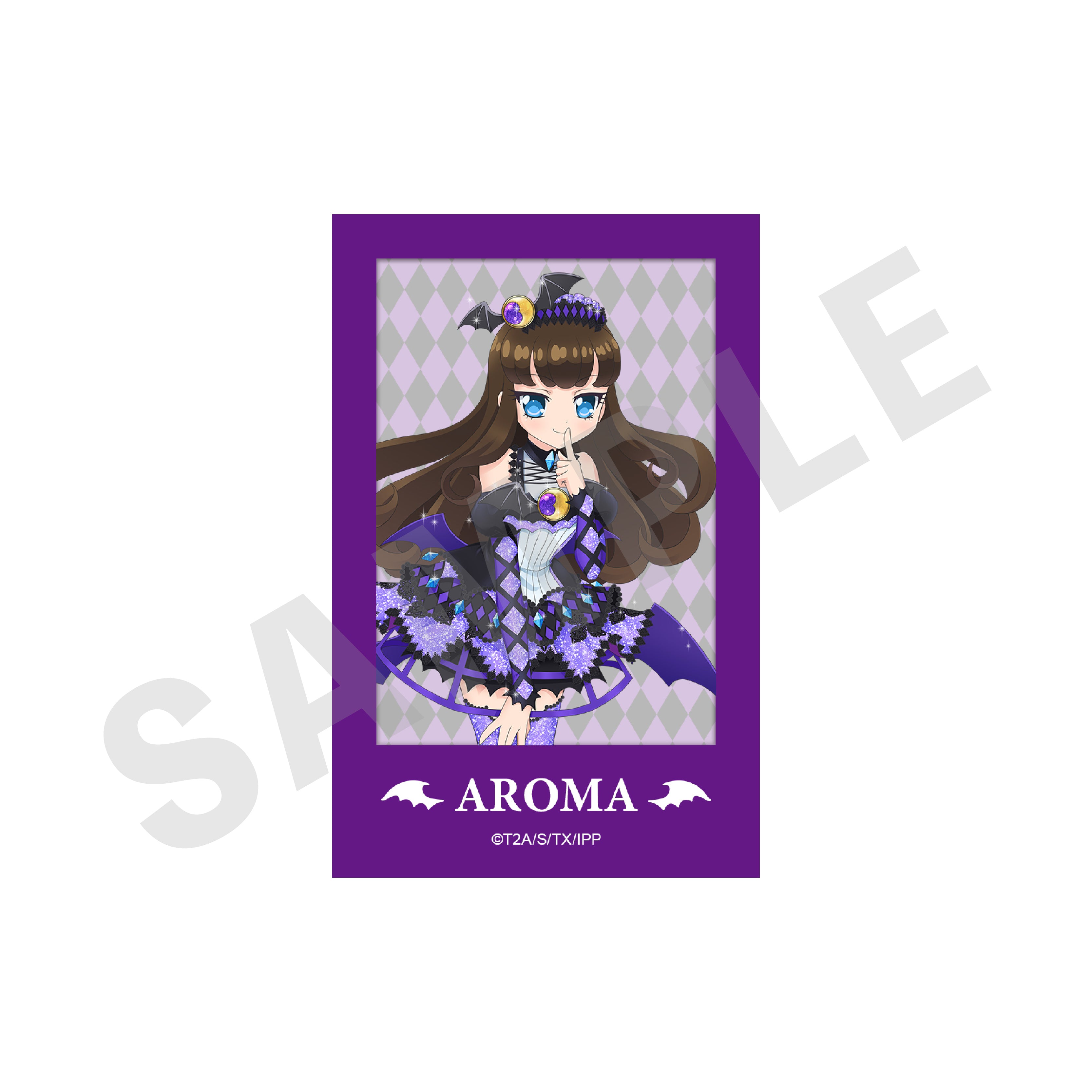 プリパラ のグッズ、黒須あろまのカードの画像です