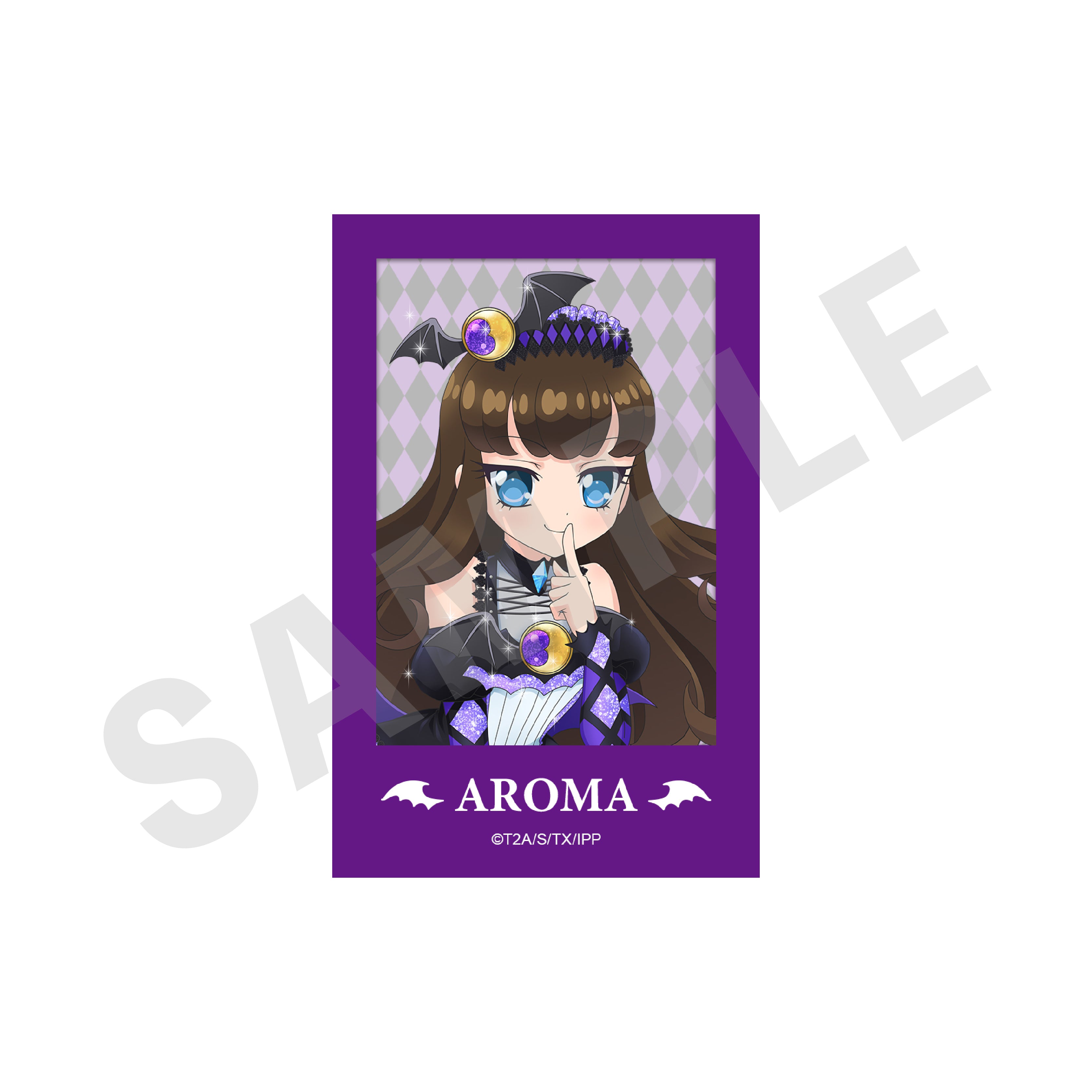 プリパラ のグッズ、黒須あろまのカードの画像です