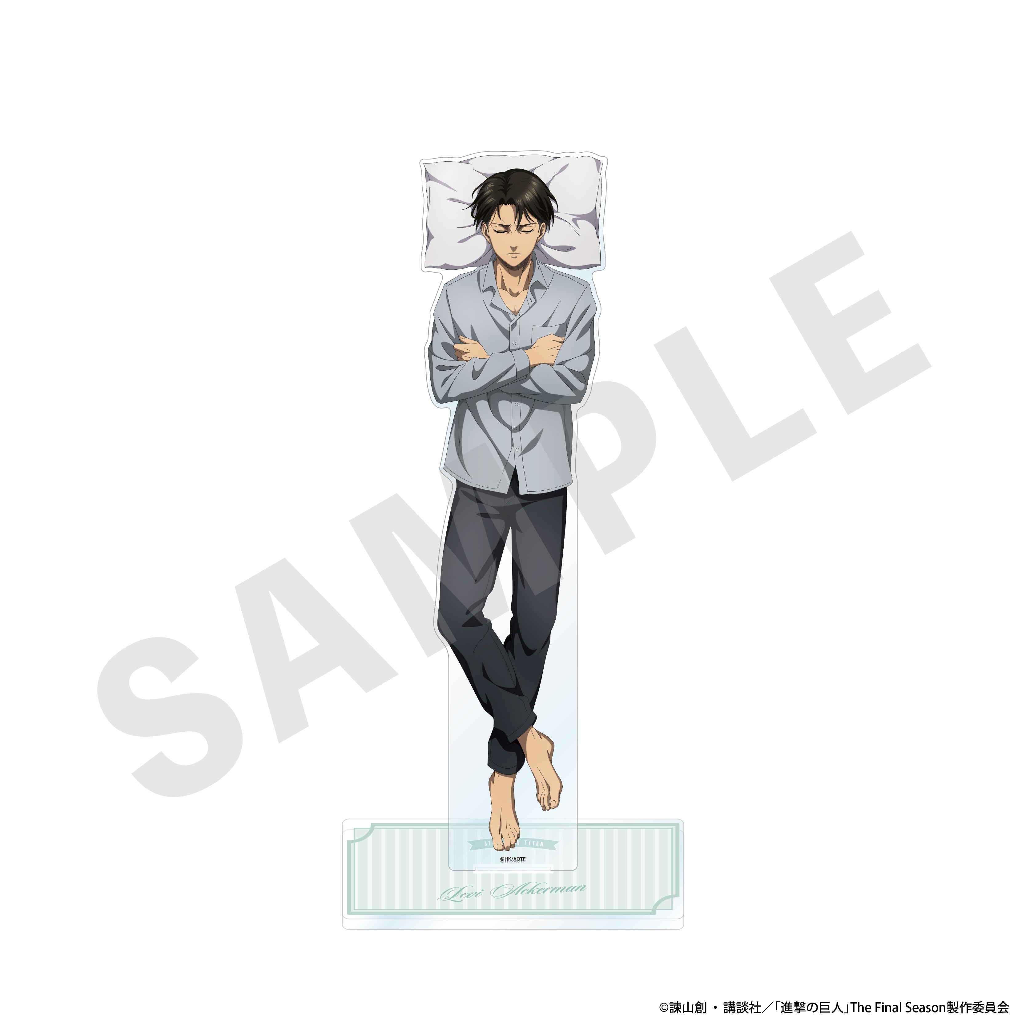 進撃の巨人 のグッズ、リヴァイのアクリルスタンドの画像です