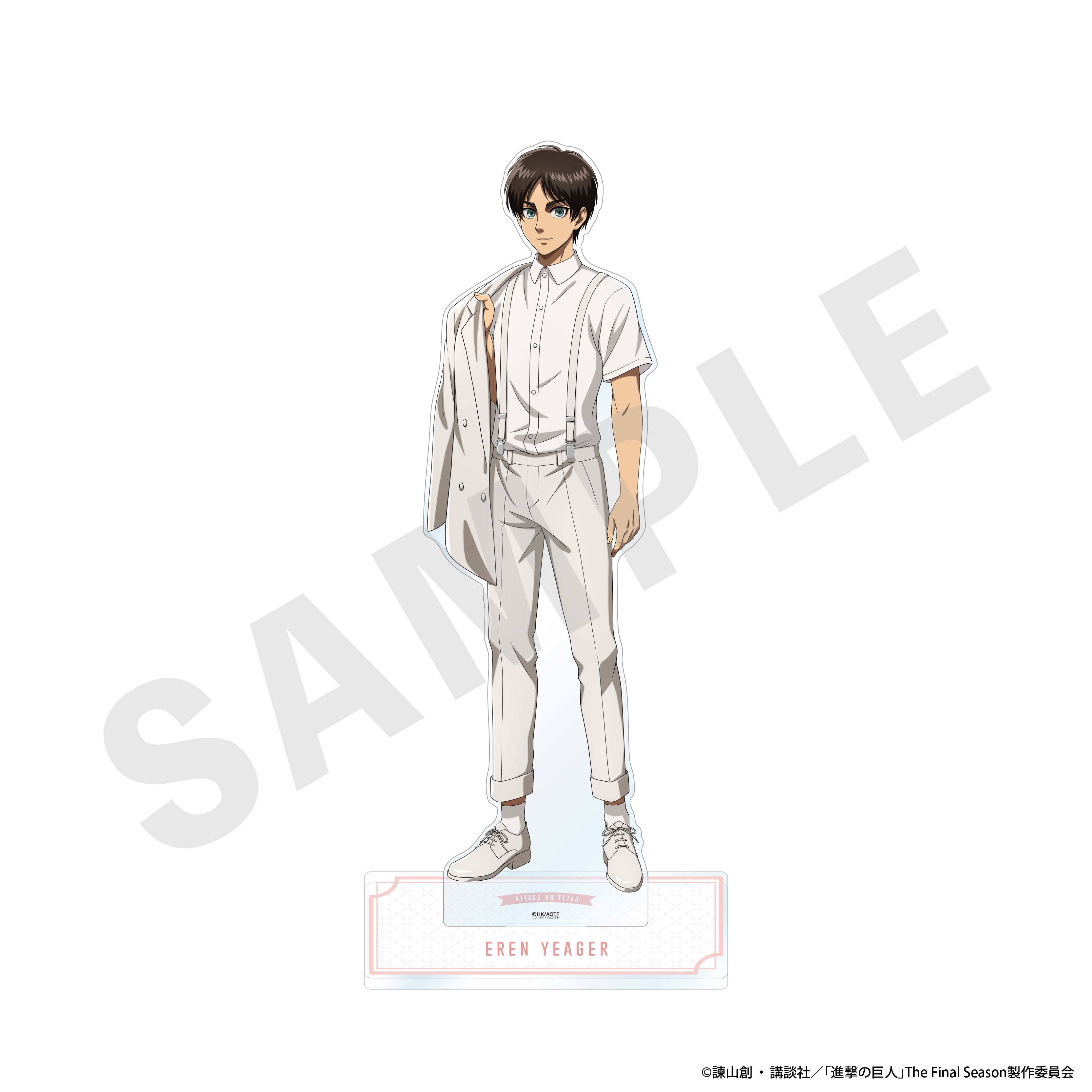 進撃の巨人 のグッズ、エレンのアクリルスタンドの画像です