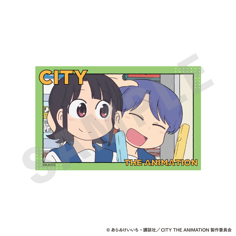CITY THE ANIMATION ~favorite series~のグッズ、南雲美鳥・にーくら・泉わこ・雨飾えり・真壁まつり・真壁鶴菱・真壁立涌のカードの10枚目の画像です