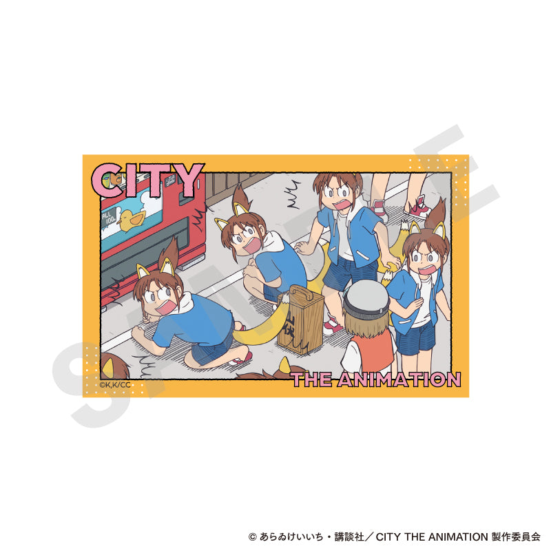 CITY THE ANIMATION ~favorite series~のグッズ、南雲美鳥・にーくら・泉わこ・雨飾えり・真壁まつり・真壁鶴菱・真壁立涌のカードの11枚目の画像です