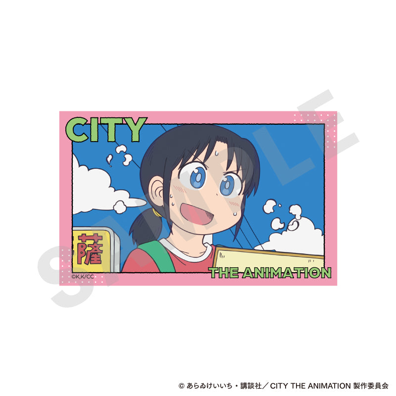 CITY THE ANIMATION ~favorite series~のグッズ、南雲美鳥・にーくら・泉わこ・雨飾えり・真壁まつり・真壁鶴菱・真壁立涌のカードの9枚目の画像です