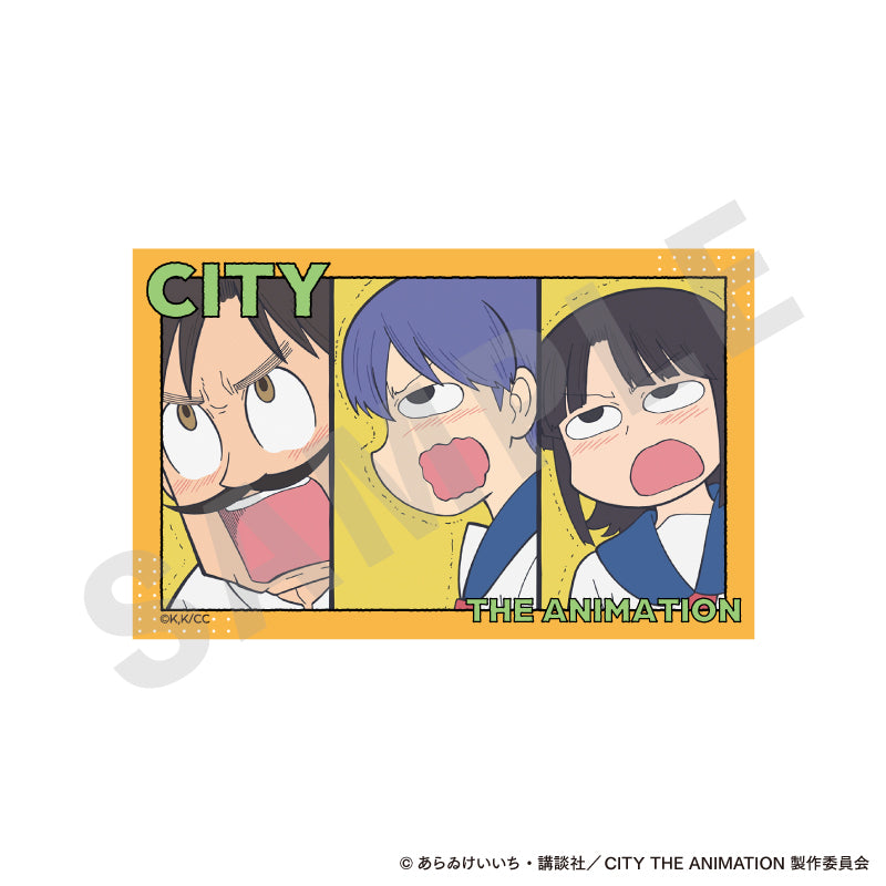 CITY THE ANIMATION ~favorite series~のグッズ、南雲美鳥・にーくら・泉わこ・雨飾えり・真壁まつり・真壁鶴菱・真壁立涌のカードの8枚目の画像です