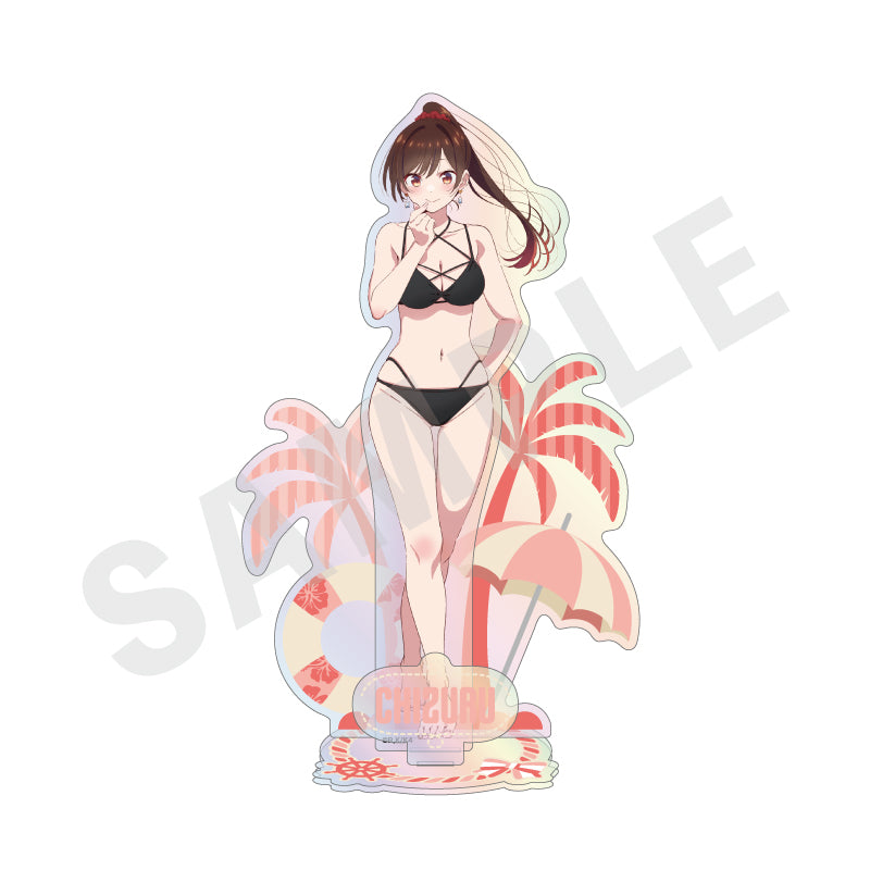 彼女、お借りします のグッズ、水原千鶴のアクリルスタンドの画像です