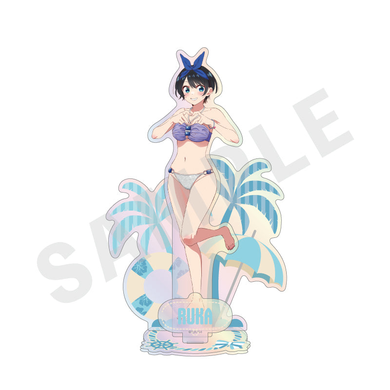 彼女、お借りします のグッズ、更科瑠夏のアクリルスタンドの画像です