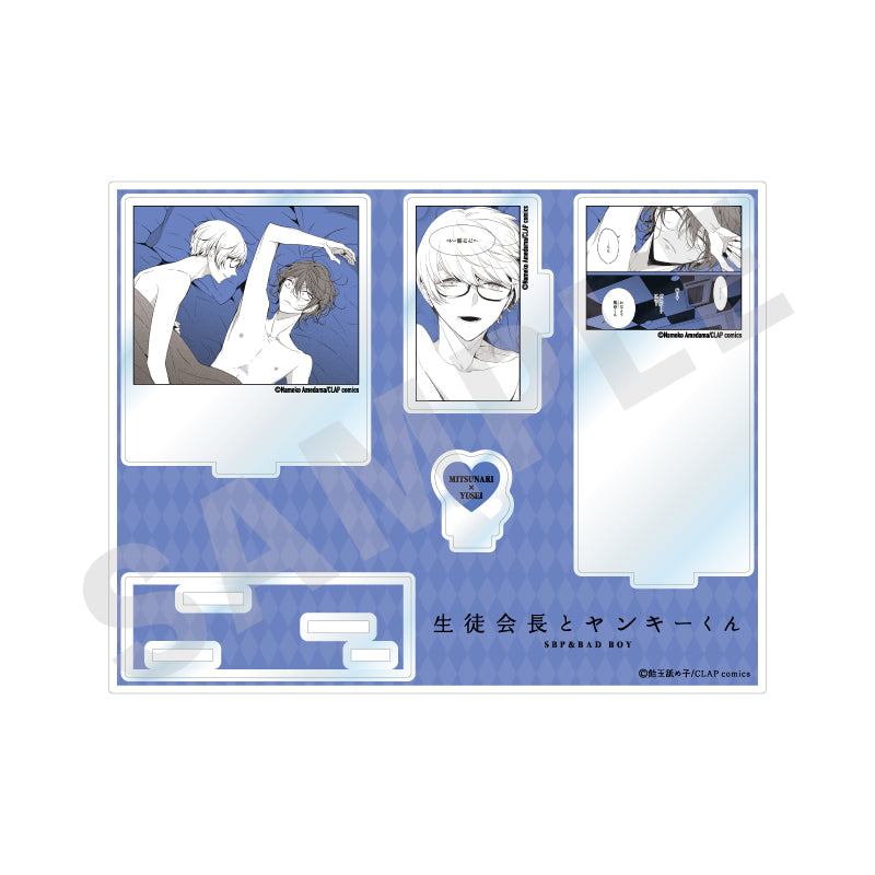 『生徒会長とヤンキーくん』 のグッズ、黒谷遊聖のアクリルジオラマの2枚目の画像です