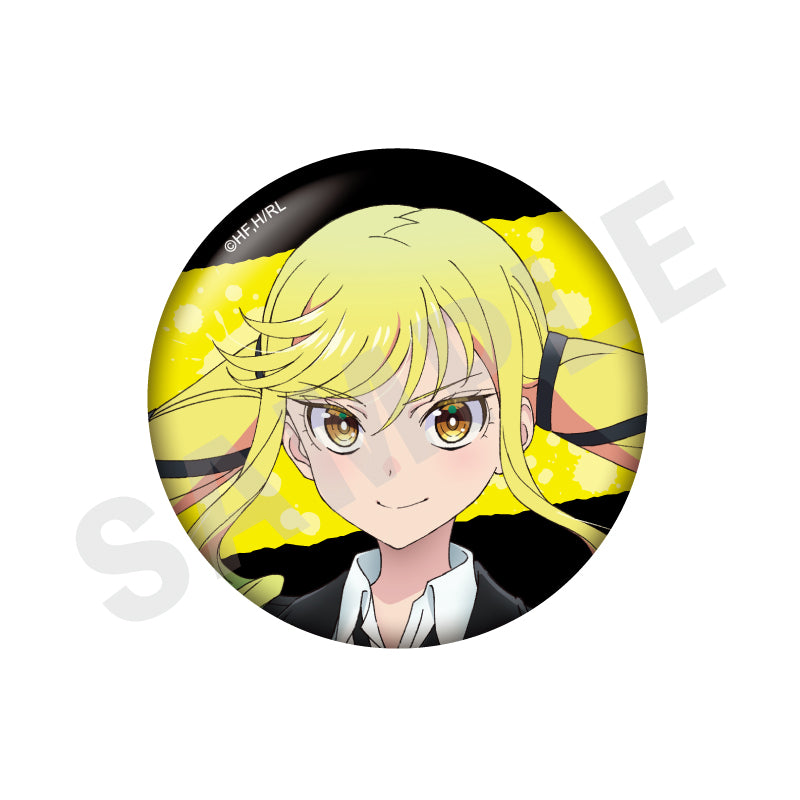 ロックは淑女の嗜みでして のグッズ、鈴ノ宮りりさの缶バッジの画像です