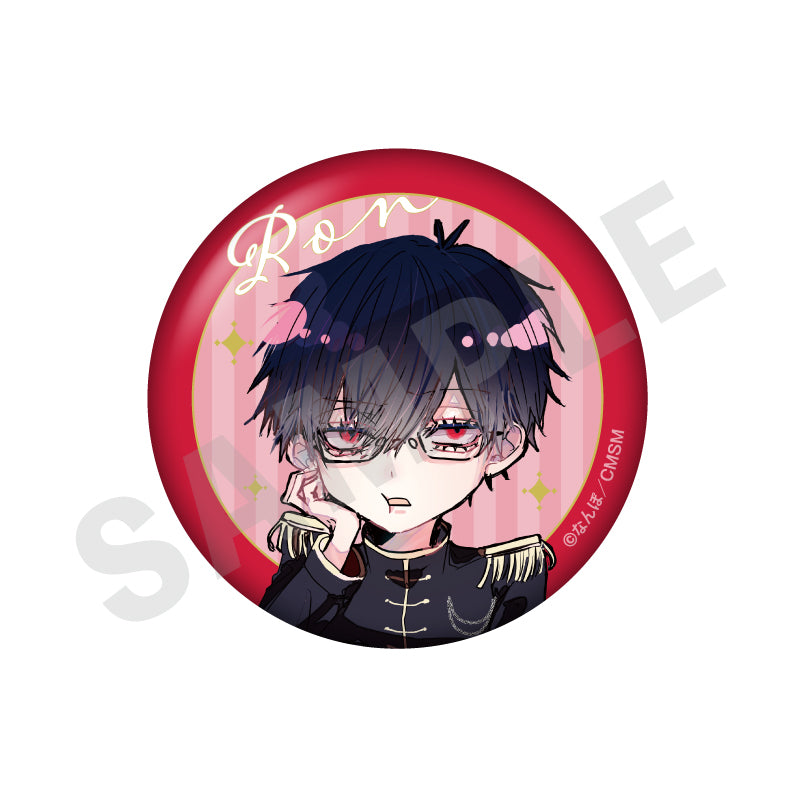 ゴミカスアイドル更生させないと私が死ぬ のグッズ、五味ロンの缶バッジの画像です