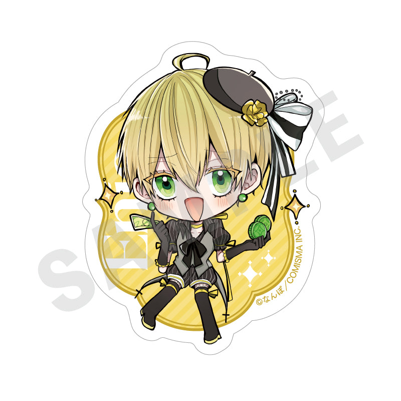 ゴミカスアイドル更生させないと私が死ぬ のグッズ、轟エンジョウのステッカーの画像です