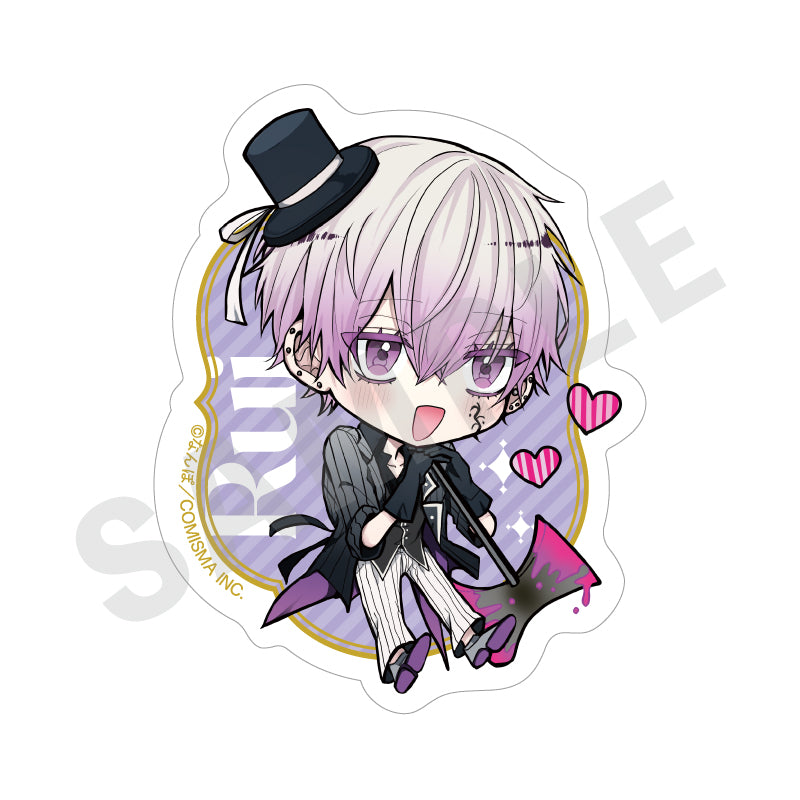 ゴミカスアイドル更生させないと私が死ぬ のグッズ、槍原ルイのステッカーの画像です