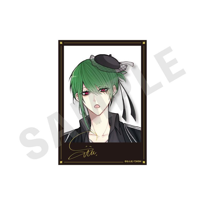 ゴミカスアイドル更生させないと私が死ぬ のグッズ、返土名スウのイラストカードの画像です