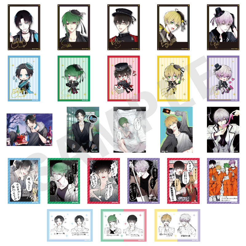 ゴミカスアイドル更生させないと私が死ぬ のグッズ、イラストカードの1枚目の画像です