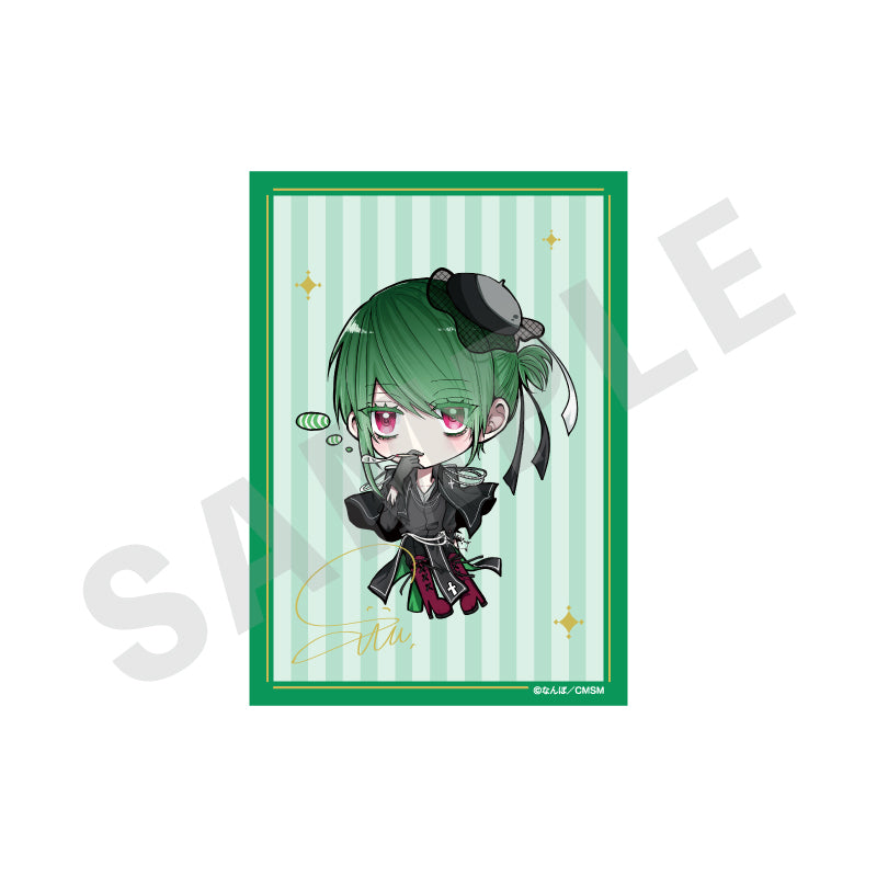 ゴミカスアイドル更生させないと私が死ぬ のグッズ、返土名スウのイラストカードの画像です