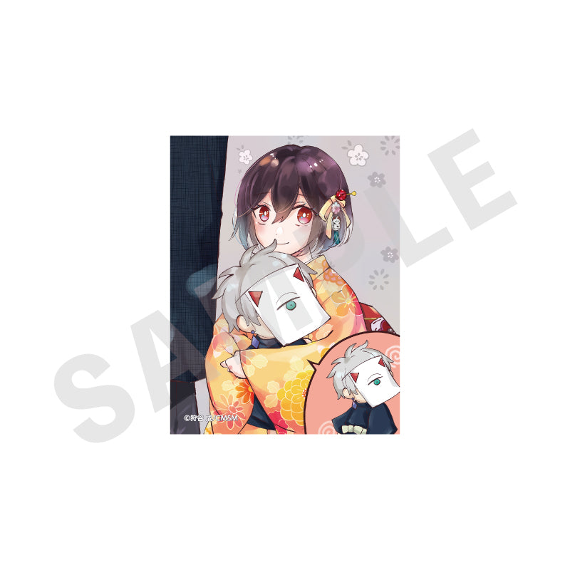 みにくい遊郭の子 のグッズ、イラストカードの10枚目の画像です