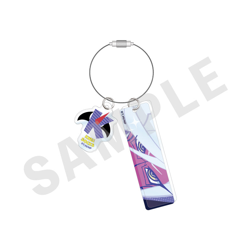 New PANTY & STOCKING with GARTERBELT のグッズ、ニーソックスのアクリルキーホルダーの画像です
