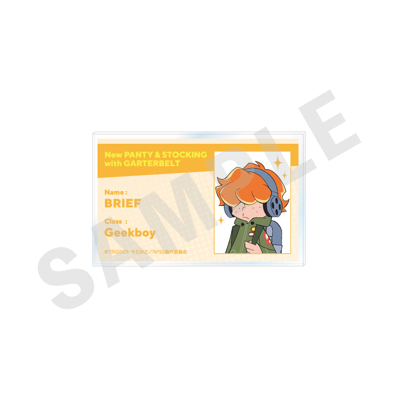 New PANTY & STOCKING with GARTERBELT のグッズ、ブリーフのプロフィールバッジの画像です