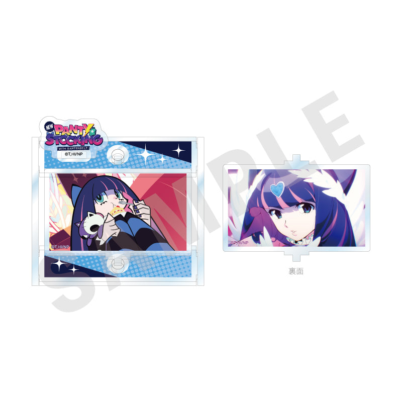 New PANTY & STOCKING with GARTERBELT のグッズ、ストッキングのくるくるアクリルスタンドの1枚目の画像です