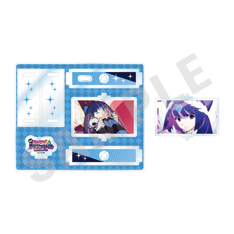 New PANTY & STOCKING with GARTERBELT のグッズ、ストッキングのくるくるアクリルスタンドの2枚目の画像です