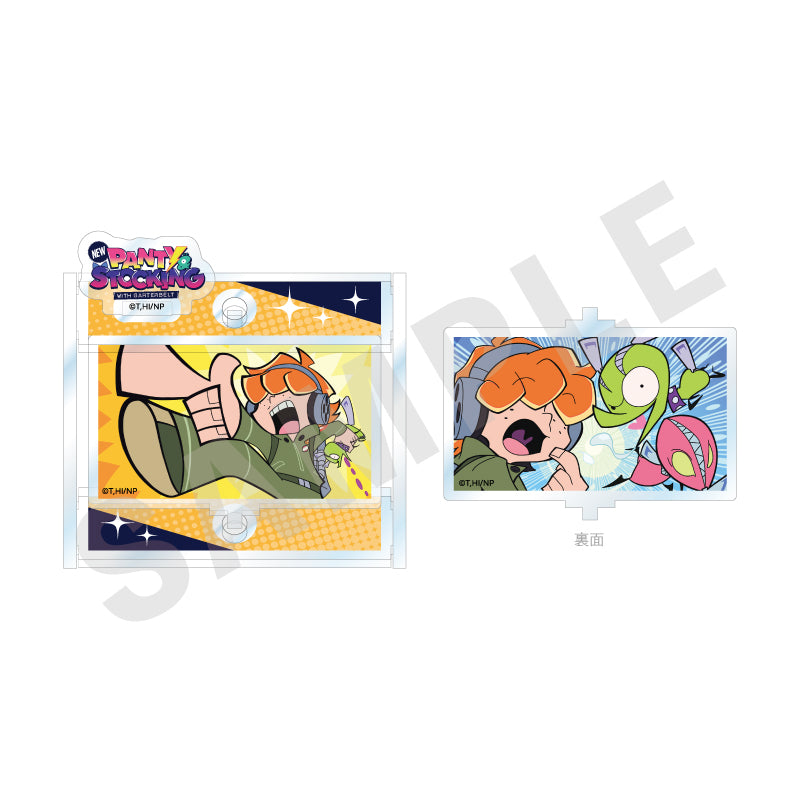 New PANTY & STOCKING with GARTERBELT のグッズ、ブリーフのくるくるアクリルスタンドの1枚目の画像です