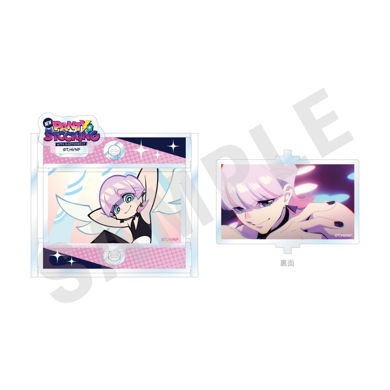 New PANTY & STOCKING with GARTERBELT のグッズ、ポリウレタンのくるくるアクリルスタンドの1枚目の画像です