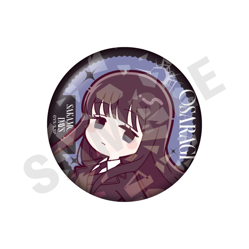 SAKAMOTO DAYS のグッズ、大佛の缶バッジの画像です