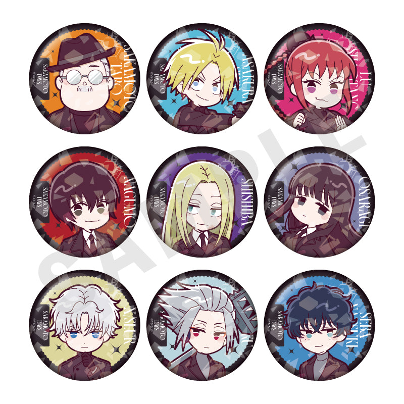 SAKAMOTO DAYS のグッズ、缶バッジの1枚目の画像です