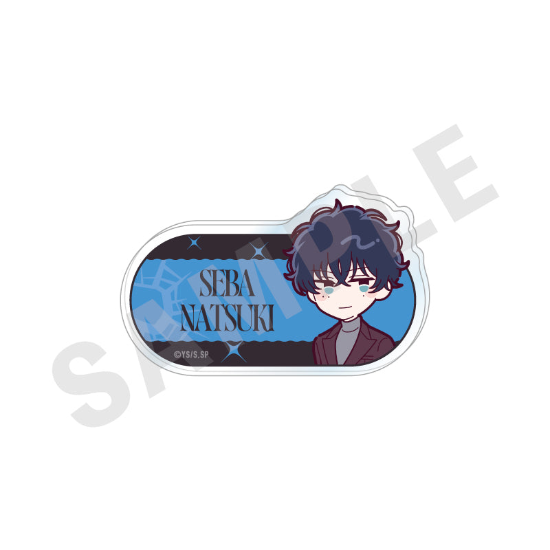 SAKAMOTO DAYS のグッズ、夏生のお名前バッジの画像です