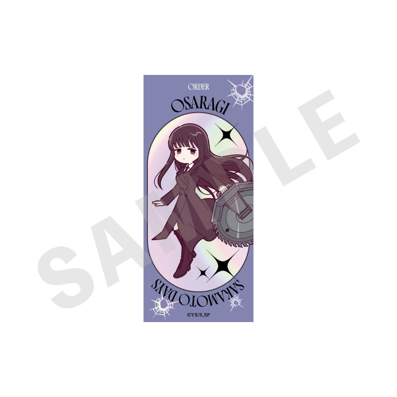 SAKAMOTO DAYS のグッズ、大佛のステッカーの画像です