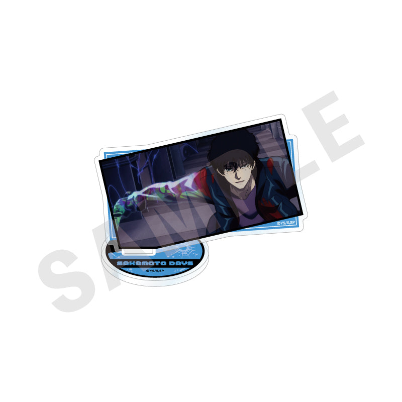 SAKAMOTO DAYS ~favorite series~のグッズ、夏生の斜めアクリルスタンドの画像です