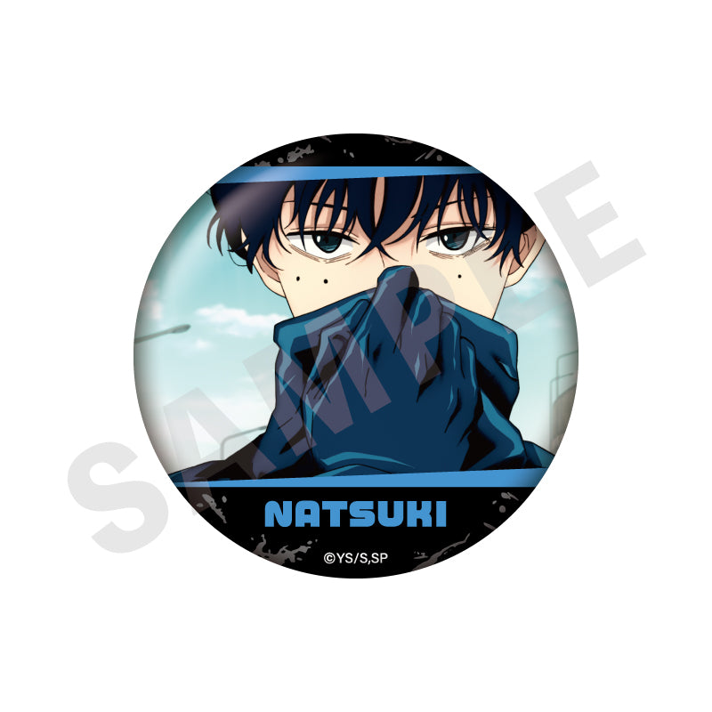 SAKAMOTO DAYS ~favorite series~のグッズ、夏生の缶バッジの画像です